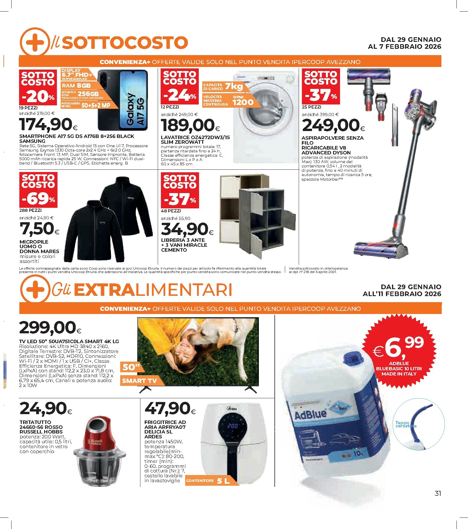 coop - Volantino Coop valido dal 29/01 al 11/02 - page: 31