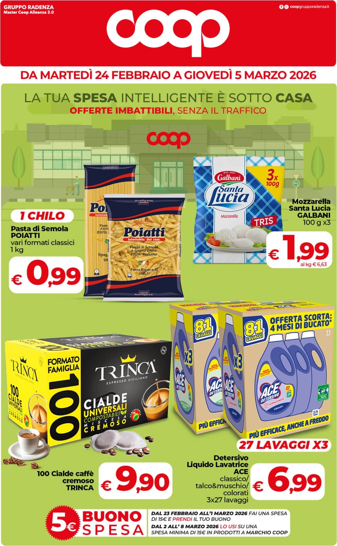 coop - Volantino Coop valido dal 24/02/2026 al 05/03/2026