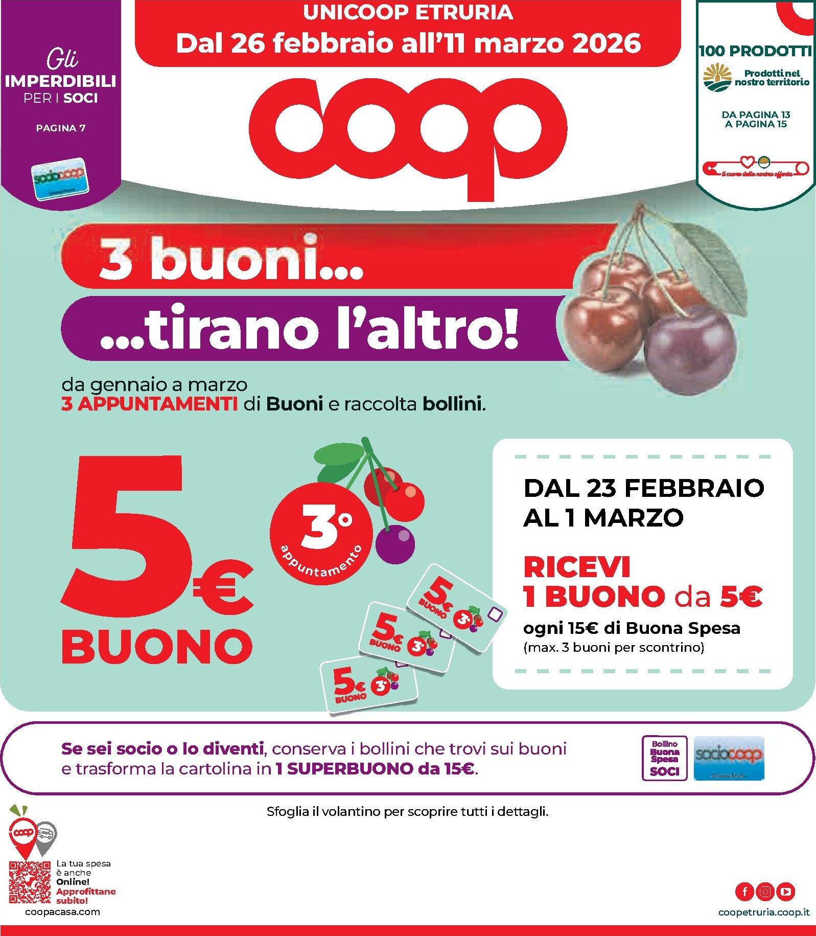 coop - Volantino Coop valido dal 26/02/2026 al 11/03/2026 - page: 1