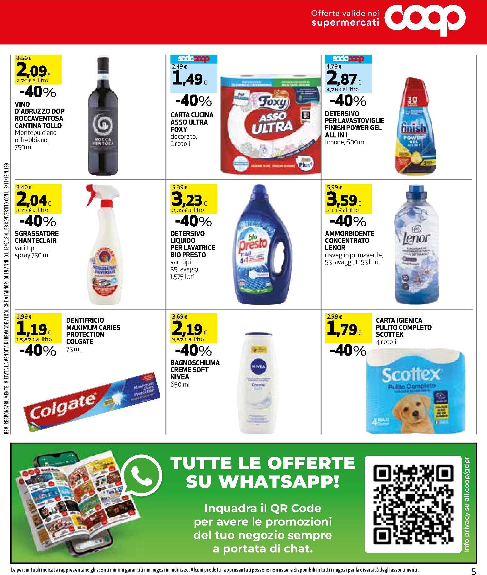 coop - Volantino Coop - -40% valido dal 12/03/2026 al 25/03/2026 - page: 5