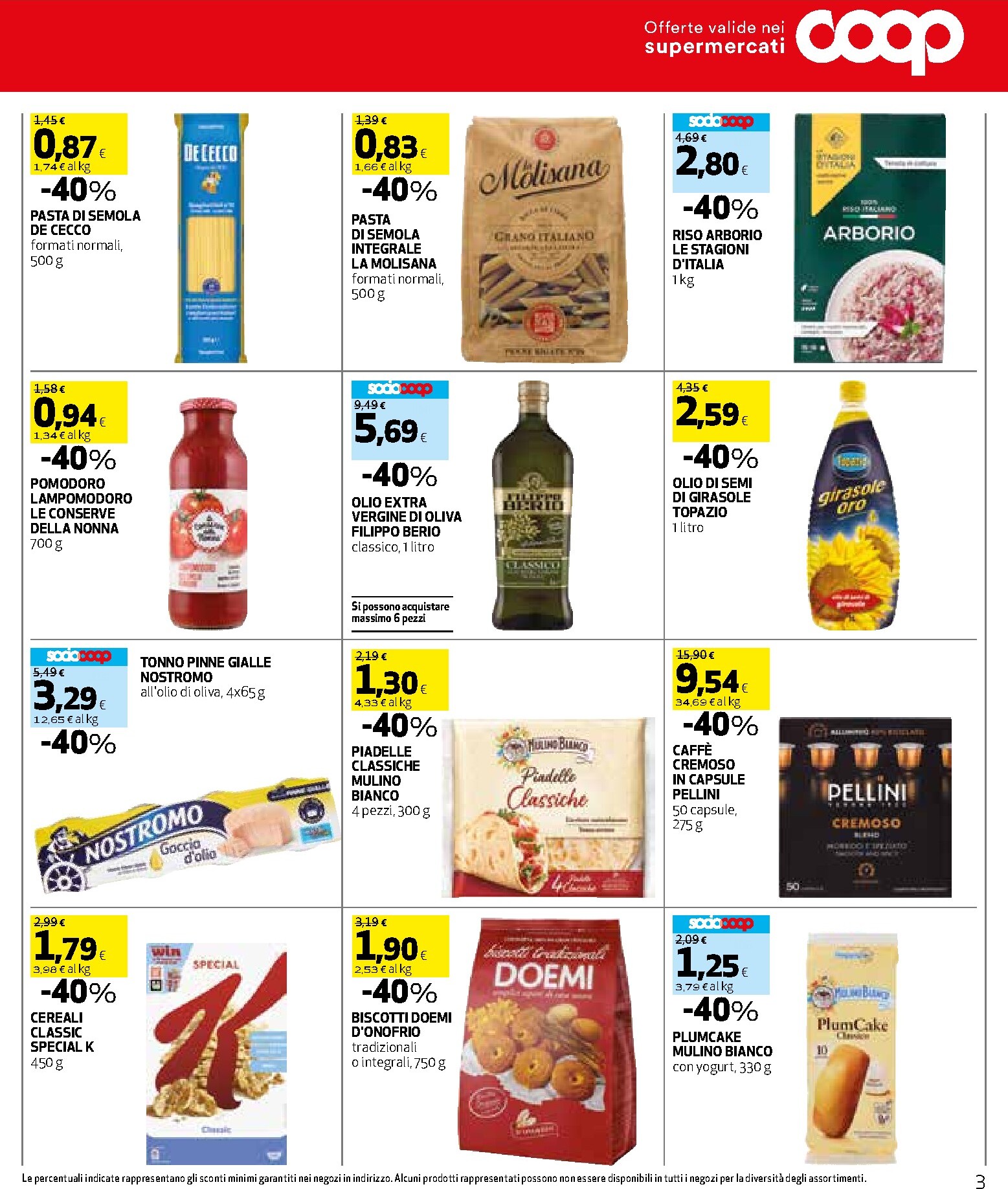 coop - Volantino Coop - -40% valido dal 12/03/2026 al 25/03/2026 - page: 3