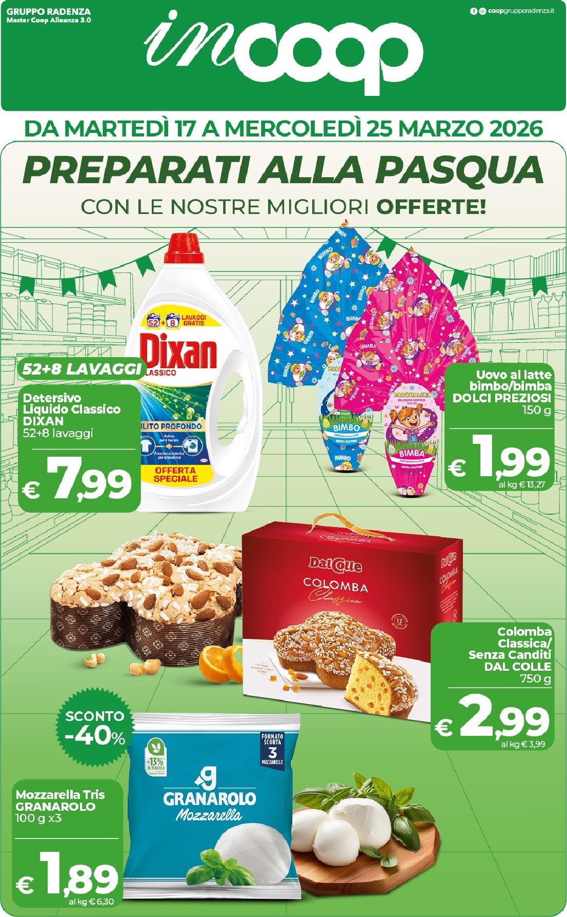 coop - Volantino inCoop valido dal 17/03/2026 al 25/03/2026