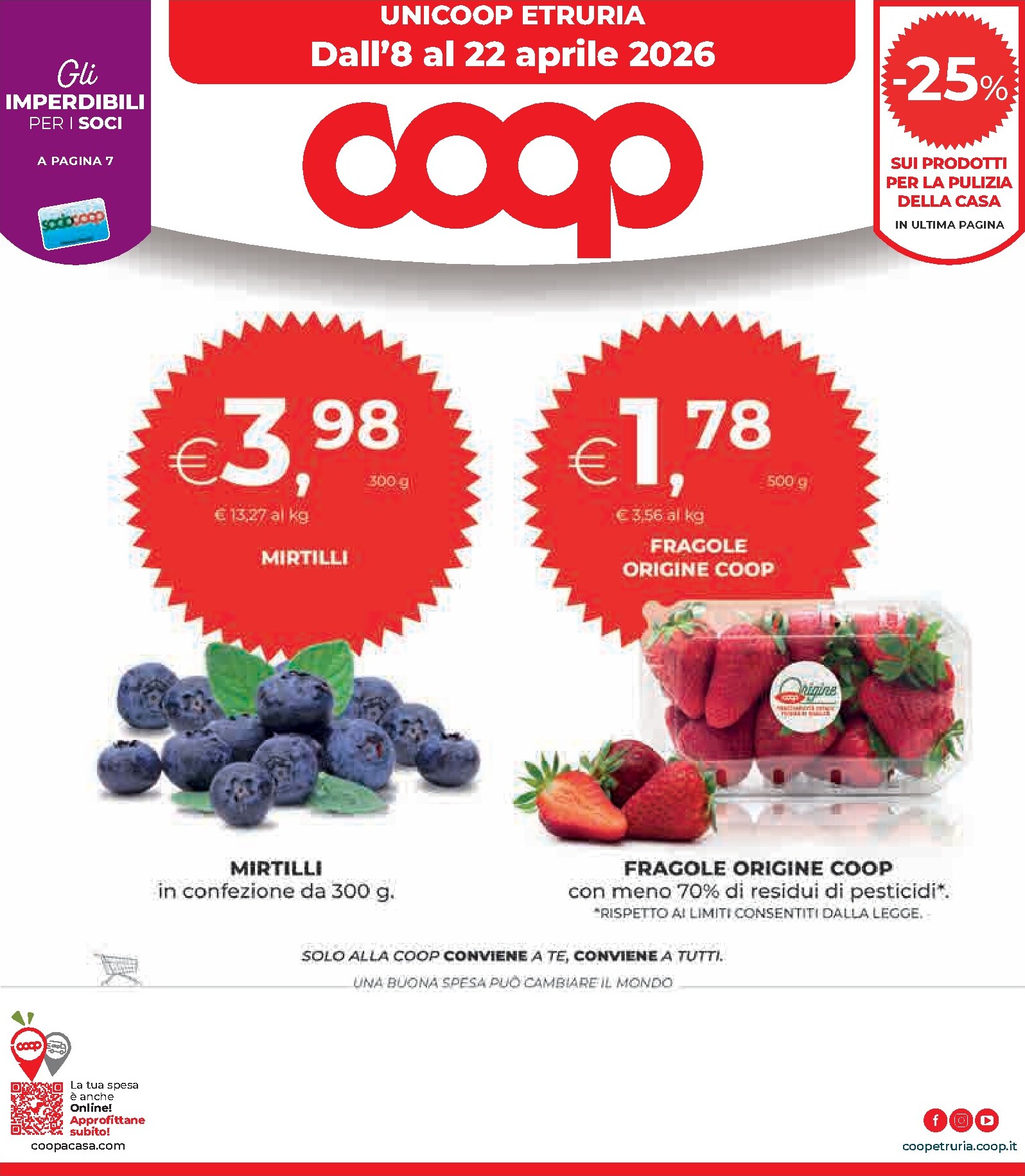 coop - Volantino attuale di Coop valido dal mercoledì 08/04/2026 al mercoledì 22/04/2026