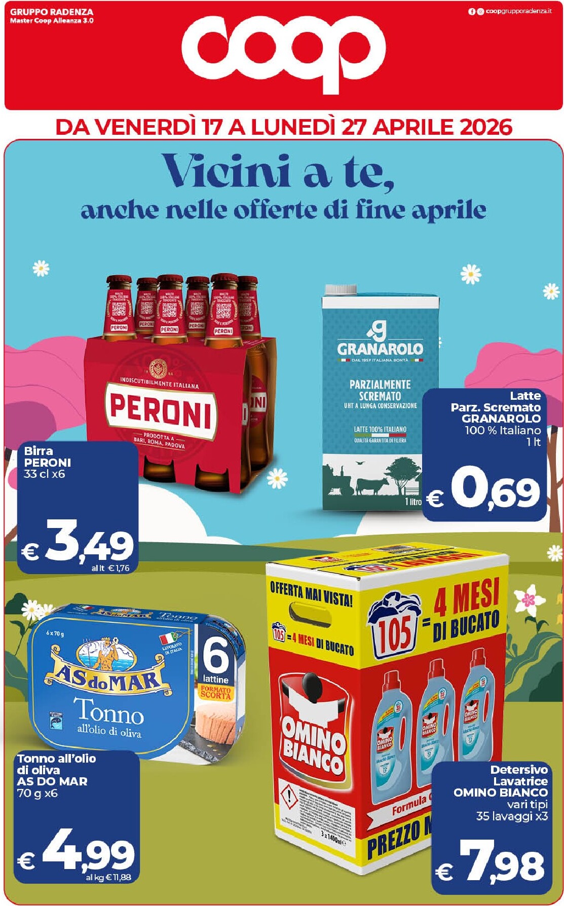 coop - Volantino attuale di Coop - Sicilia valido dal venerdì 17/04/2026 al lunedì 27/04/2026