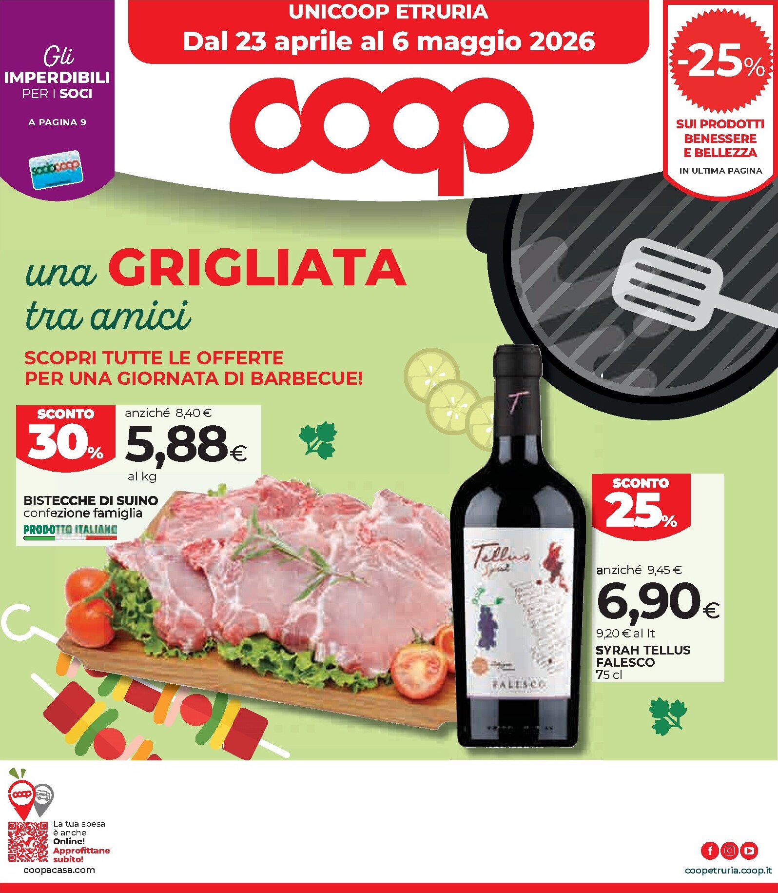 coop - Volantino attuale di Coop valido dal giovedì 23/04/2026 al mercoledì 06/05/2026