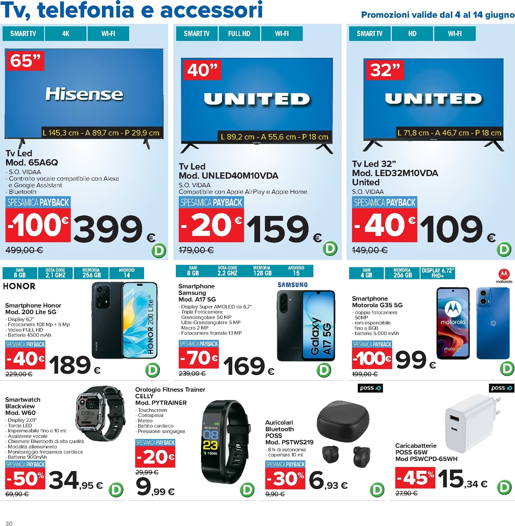 carrefour - Volantino Carrefour per la prossima settimana dal venerdì 05/06/2026 al lunedì 15/06/2026 - page: 30