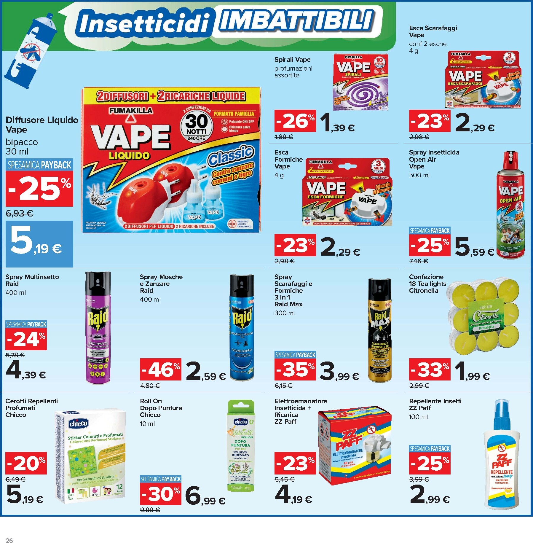 carrefour - Volantino Carrefour per la prossima settimana dal venerdì 05/06/2026 al lunedì 15/06/2026 - page: 26
