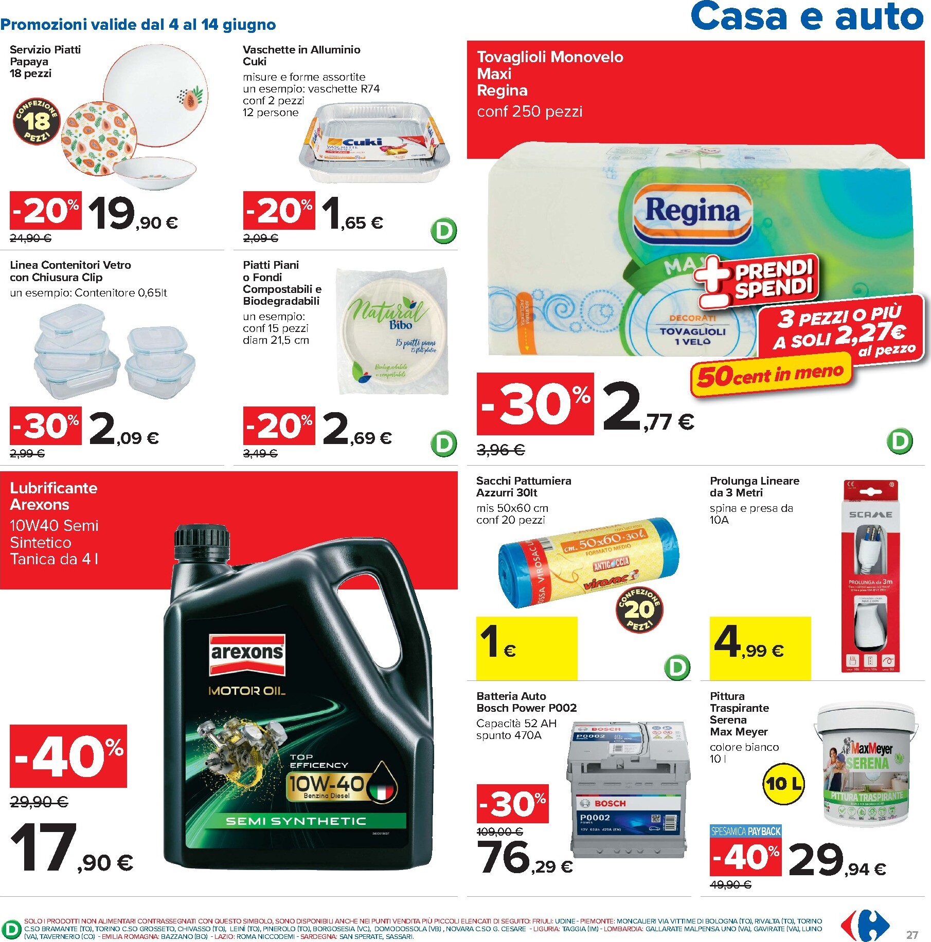 carrefour - Volantino Carrefour per la prossima settimana dal venerdì 05/06/2026 al lunedì 15/06/2026 - page: 27