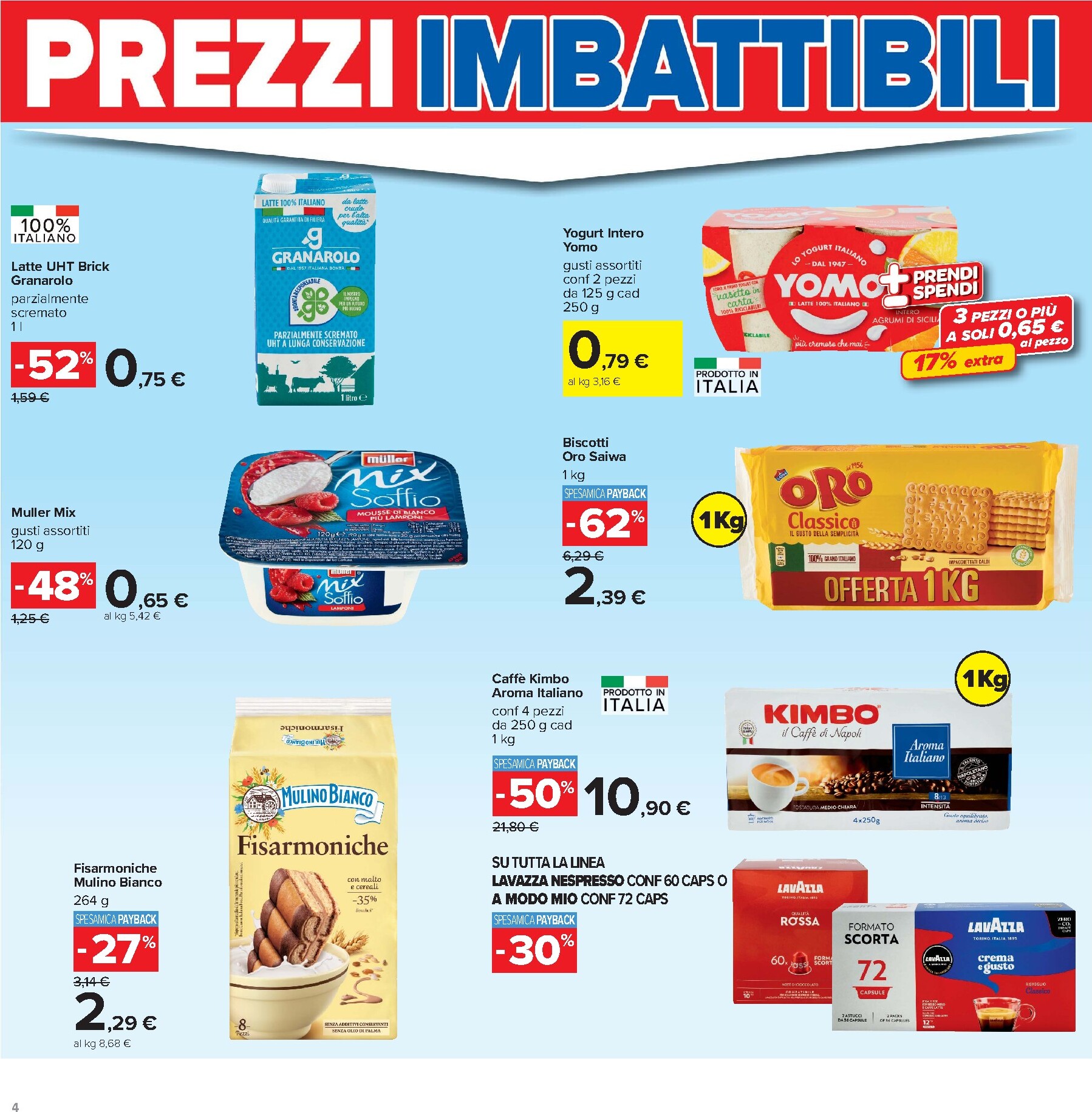 carrefour - Volantino Carrefour - Prezzi imbattibili per la prossima settimana dal martedì 16/06/2026 al lunedì 29/06/2026 - page: 4