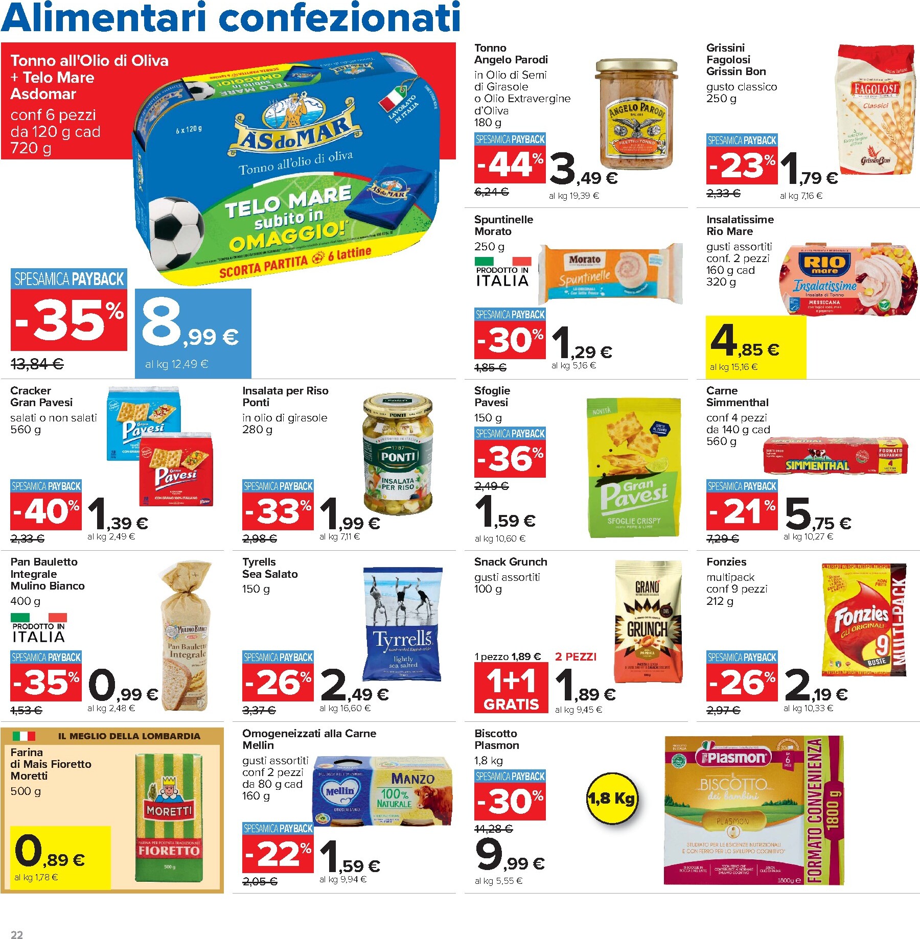 carrefour - Volantino Carrefour - Prezzi imbattibili per la prossima settimana dal martedì 16/06/2026 al lunedì 29/06/2026 - page: 22