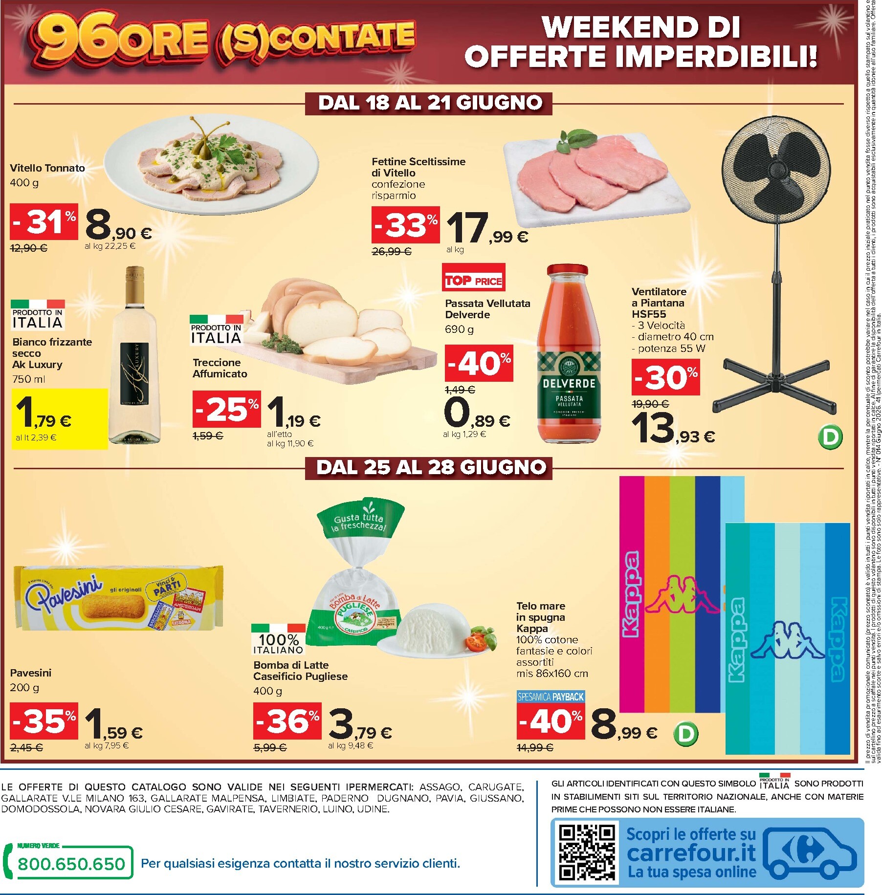 carrefour - Volantino Carrefour - Prezzi imbattibili per la prossima settimana dal martedì 16/06/2026 al lunedì 29/06/2026 - page: 38