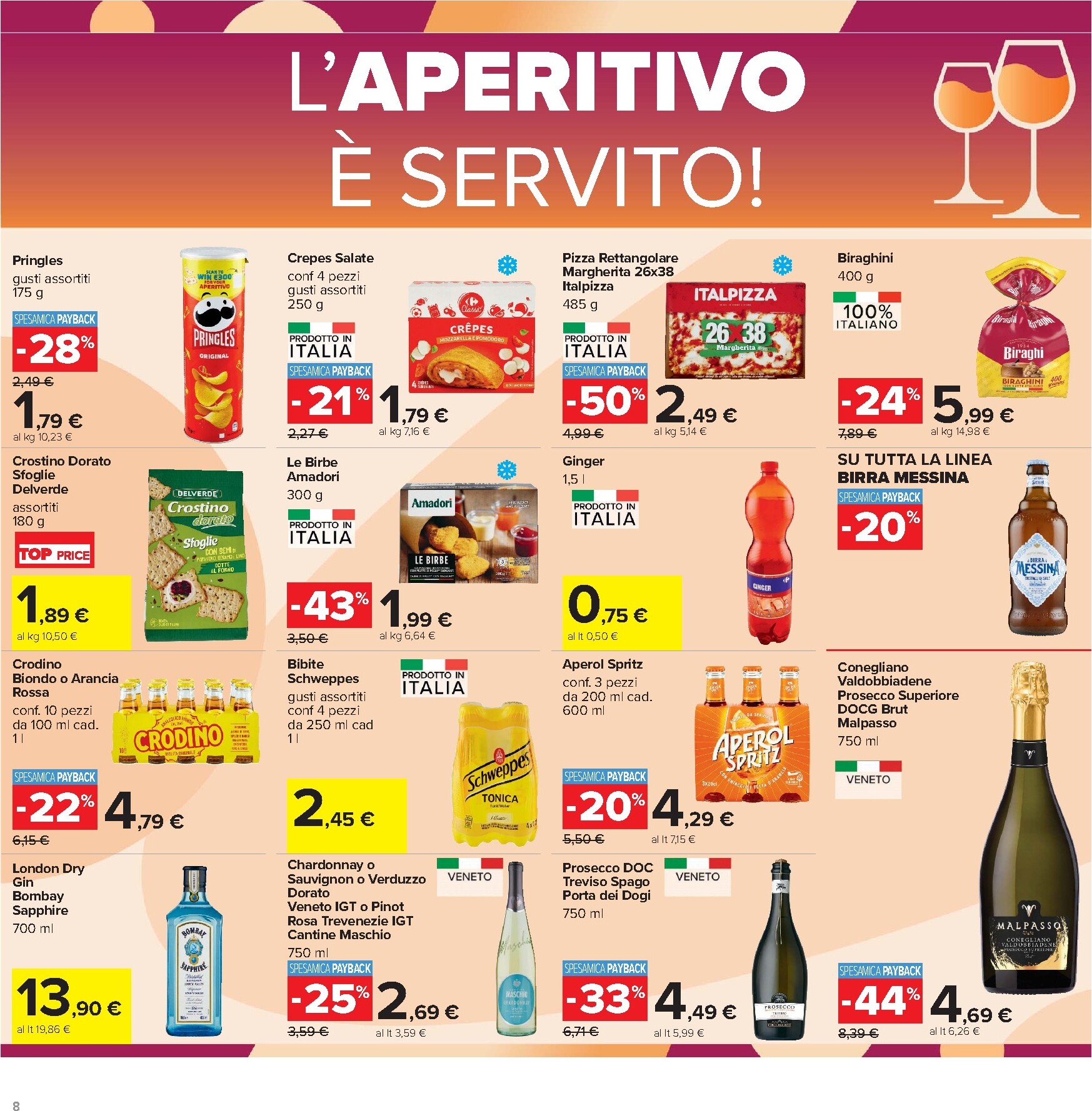 carrefour - Volantino Carrefour - Prezzi imbattibili per la prossima settimana dal martedì 16/06/2026 al lunedì 29/06/2026 - page: 8