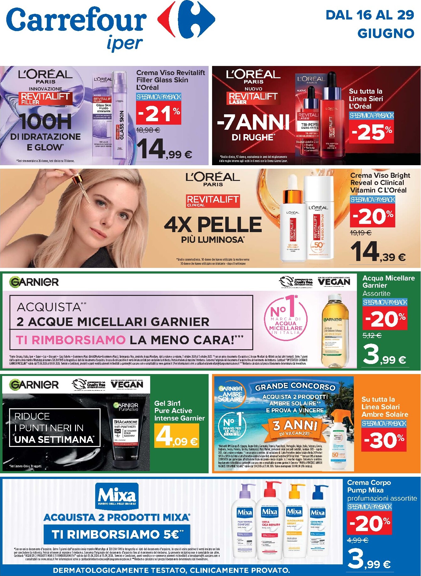 carrefour - Volantino Carrefour - Speciale L'Oreal per la prossima settimana dal martedì 16/06/2026 al lunedì 29/06/2026
