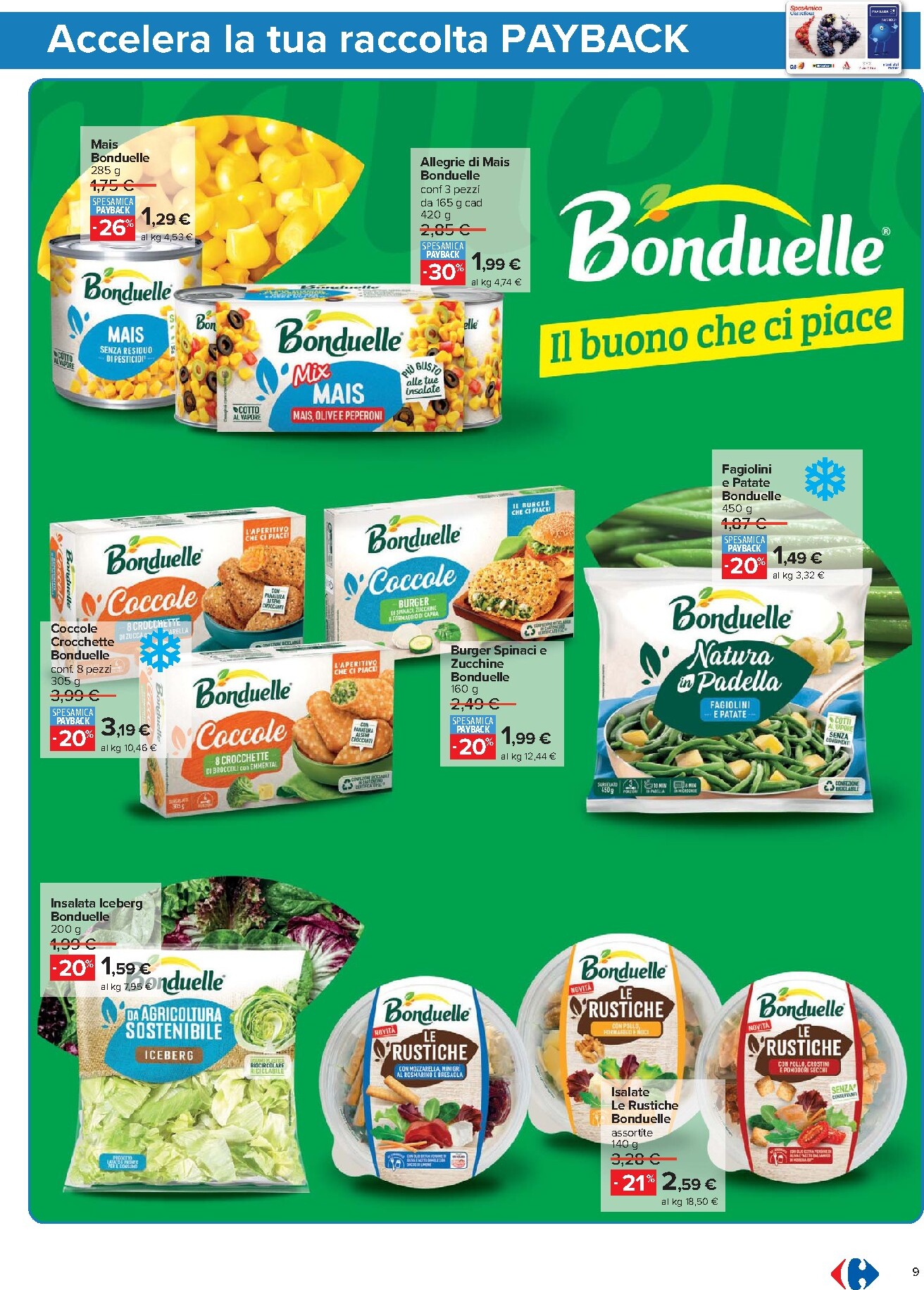 carrefour - Volantino Carrefour - Punti Sprint Payback per la prossima settimana dal martedì 16/06/2026 al lunedì 29/06/2026 - page: 9