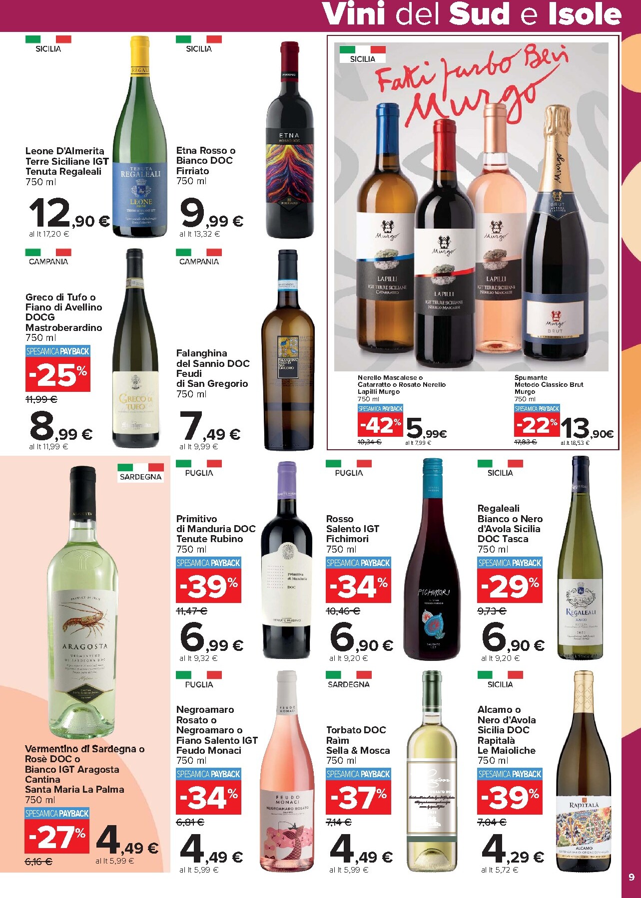 carrefour - Volantino Carrefour - Speciale Vini per la prossima settimana dal venerdì 19/06/2026 al mercoledì 05/08/2026 - page: 9