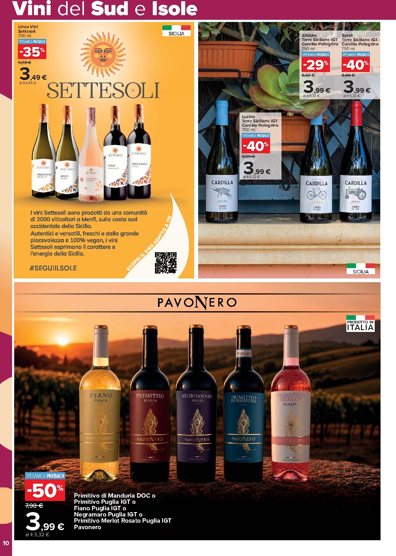 carrefour - Volantino Carrefour - Speciale Vini per la prossima settimana dal venerdì 19/06/2026 al mercoledì 05/08/2026 - page: 10