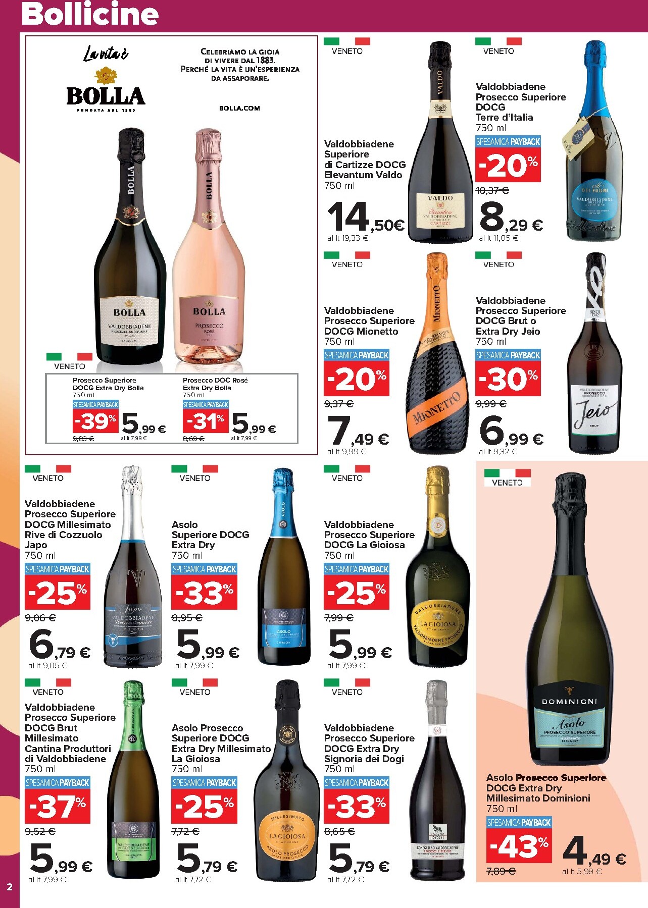 carrefour - Volantino Carrefour - Speciale Vini per la prossima settimana dal venerdì 19/06/2026 al mercoledì 05/08/2026 - page: 2