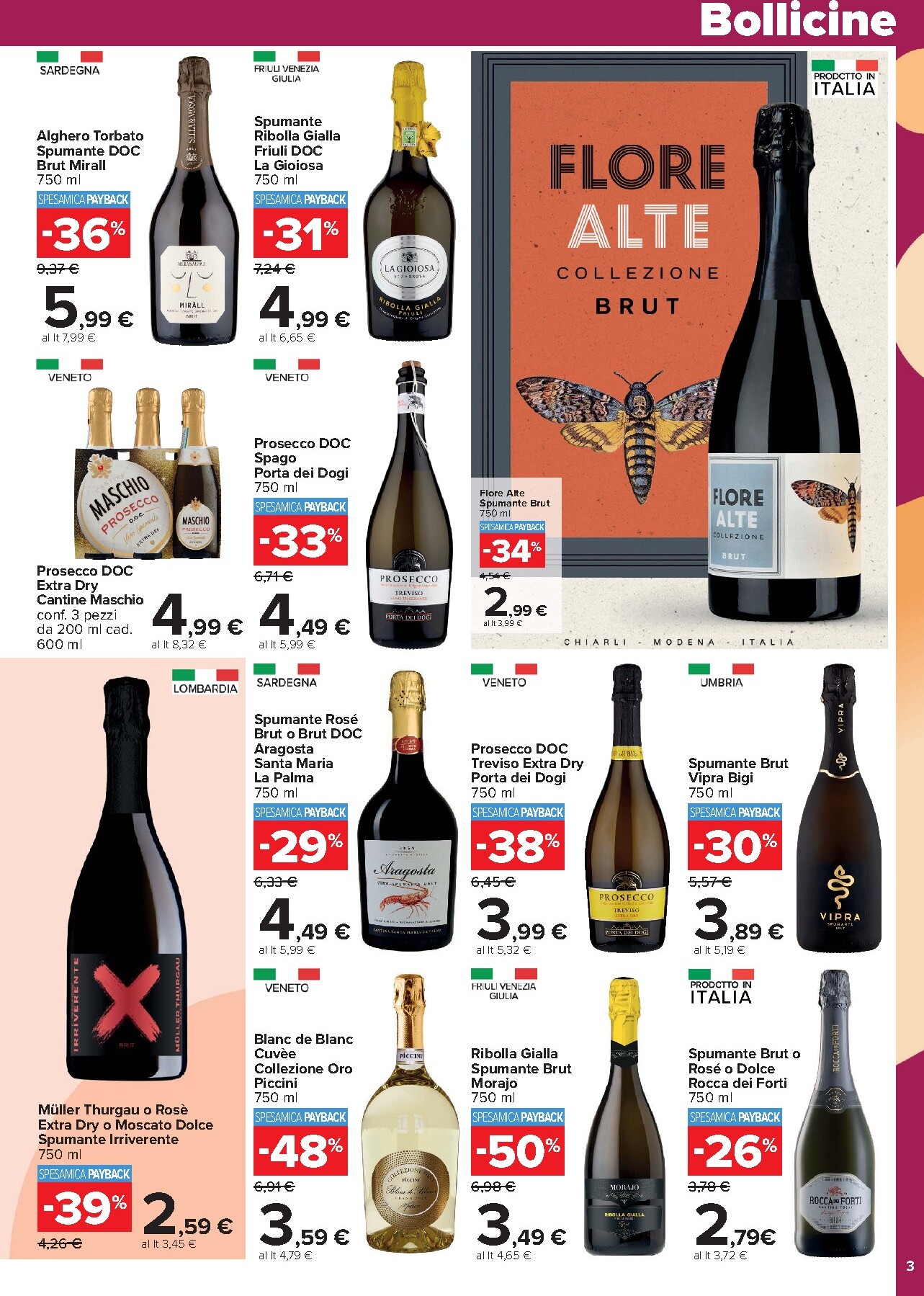 carrefour - Volantino Carrefour - Speciale Vini per la prossima settimana dal venerdì 19/06/2026 al mercoledì 05/08/2026 - page: 3