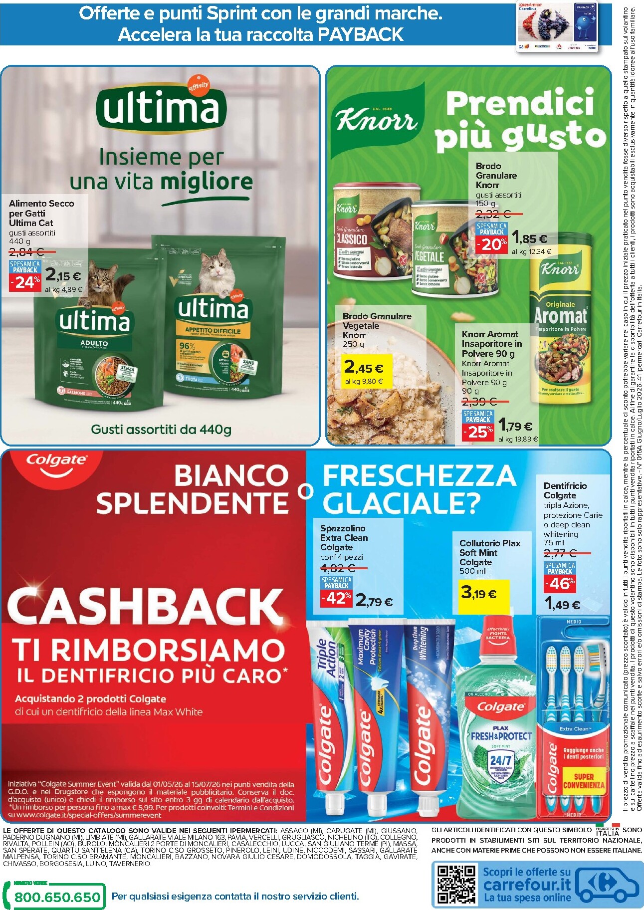 carrefour - Volantino futuro Carrefour iper - Punti Sprint Payback valido dal martedì 30/06/2026 al domenica 12/07/2026 - page: 18