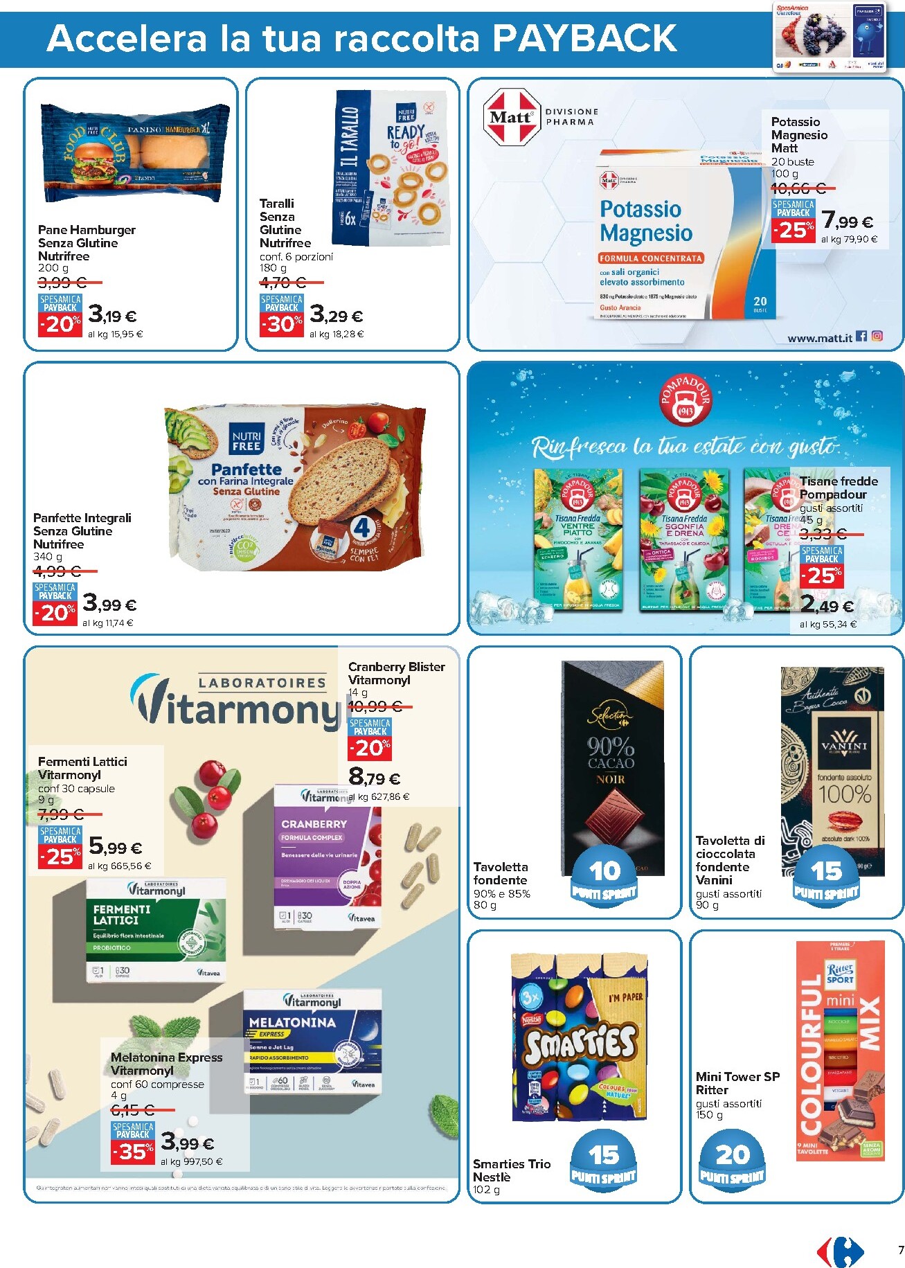 carrefour - Volantino futuro Carrefour iper - Punti Sprint Payback valido dal martedì 30/06/2026 al domenica 12/07/2026 - page: 7