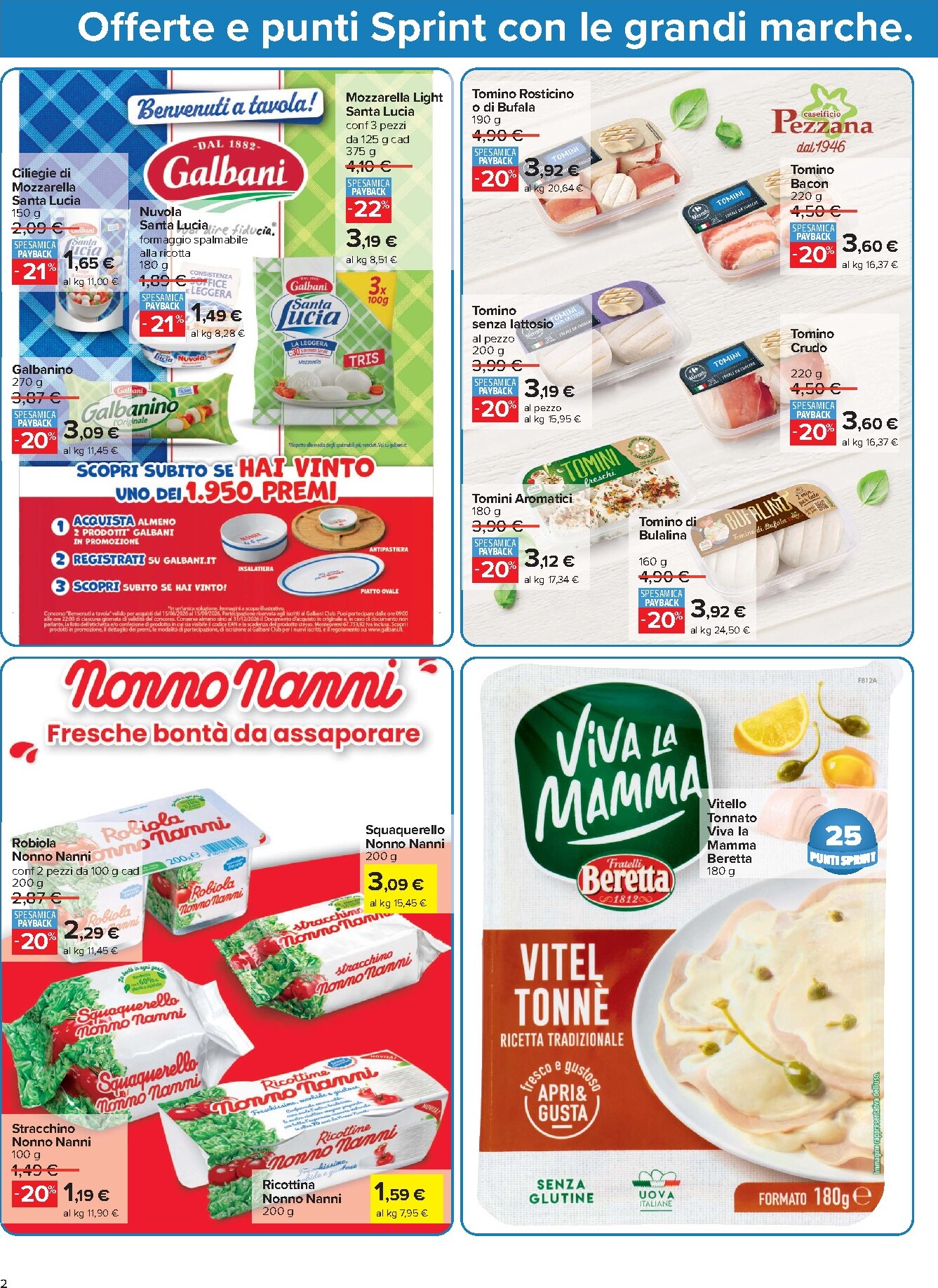 carrefour - Volantino futuro Carrefour iper - Punti Sprint Payback valido dal martedì 30/06/2026 al domenica 12/07/2026 - page: 2