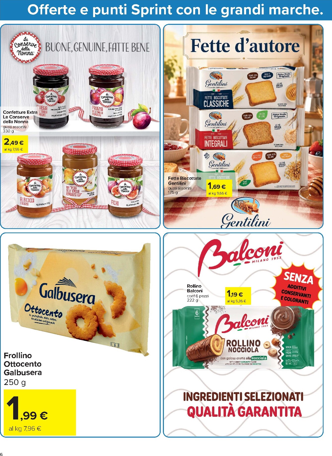 carrefour - Volantino futuro Carrefour iper - Punti Sprint Payback valido dal martedì 30/06/2026 al domenica 12/07/2026 - page: 6