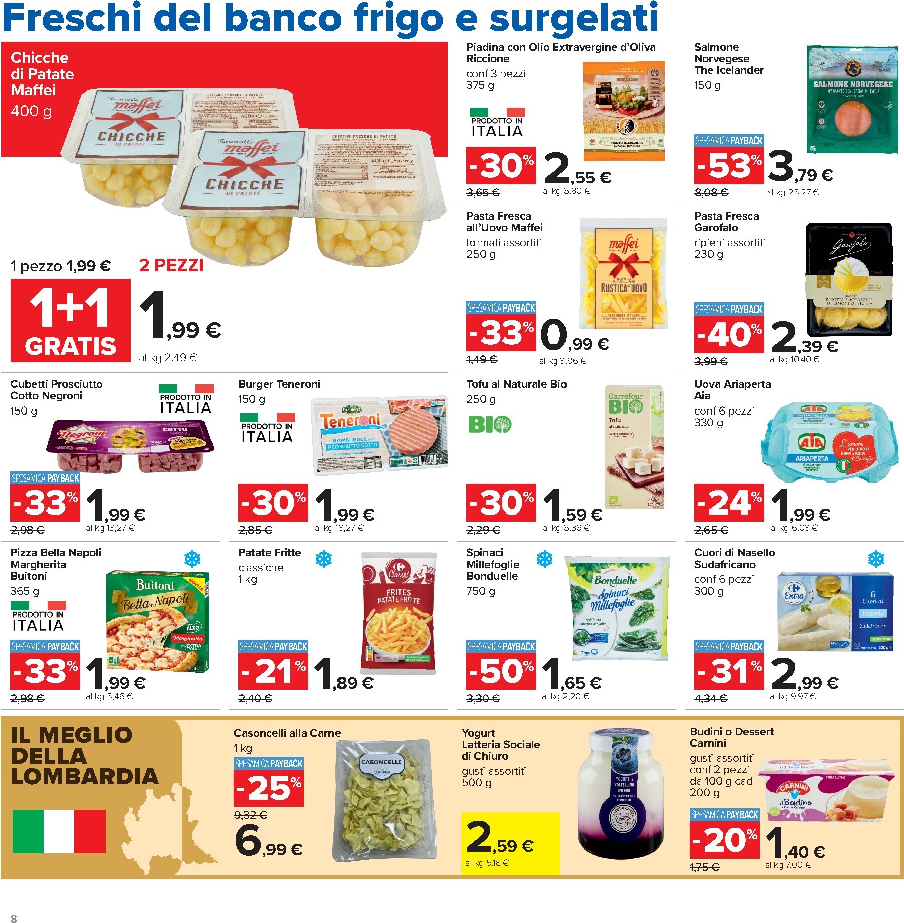 carrefour - Volantino futuro Carrefour - Prezzi freschi valido dal martedì 30/06/2026 al domenica 12/07/2026 - page: 8
