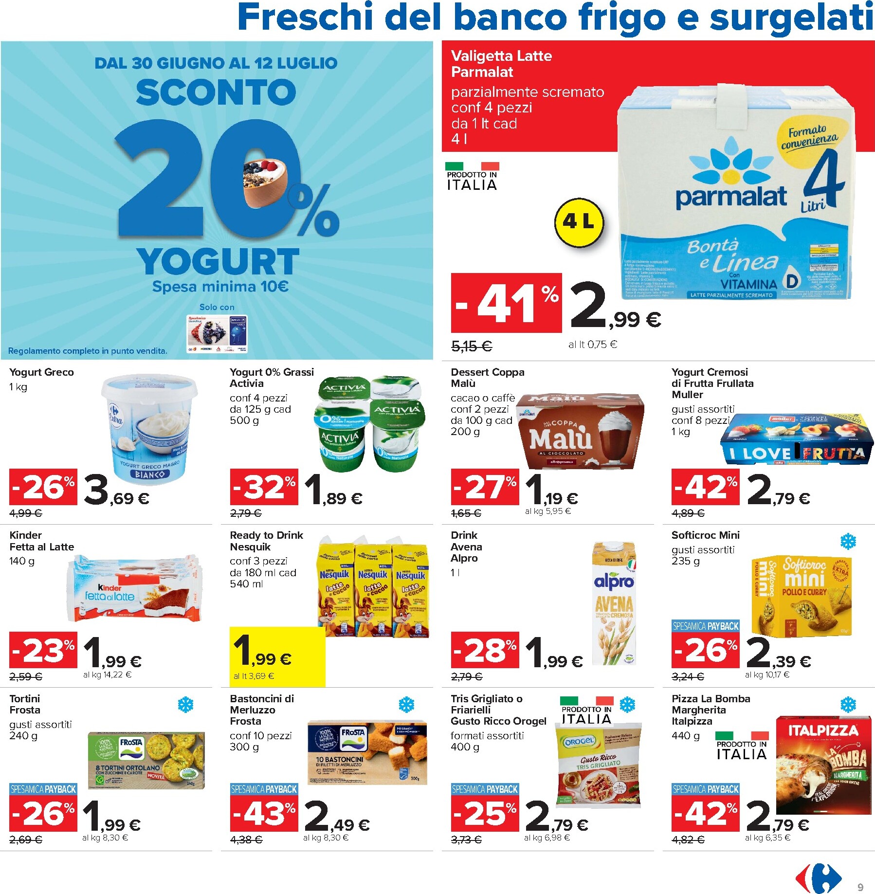 carrefour - Volantino futuro Carrefour - Prezzi freschi valido dal martedì 30/06/2026 al domenica 12/07/2026 - page: 9