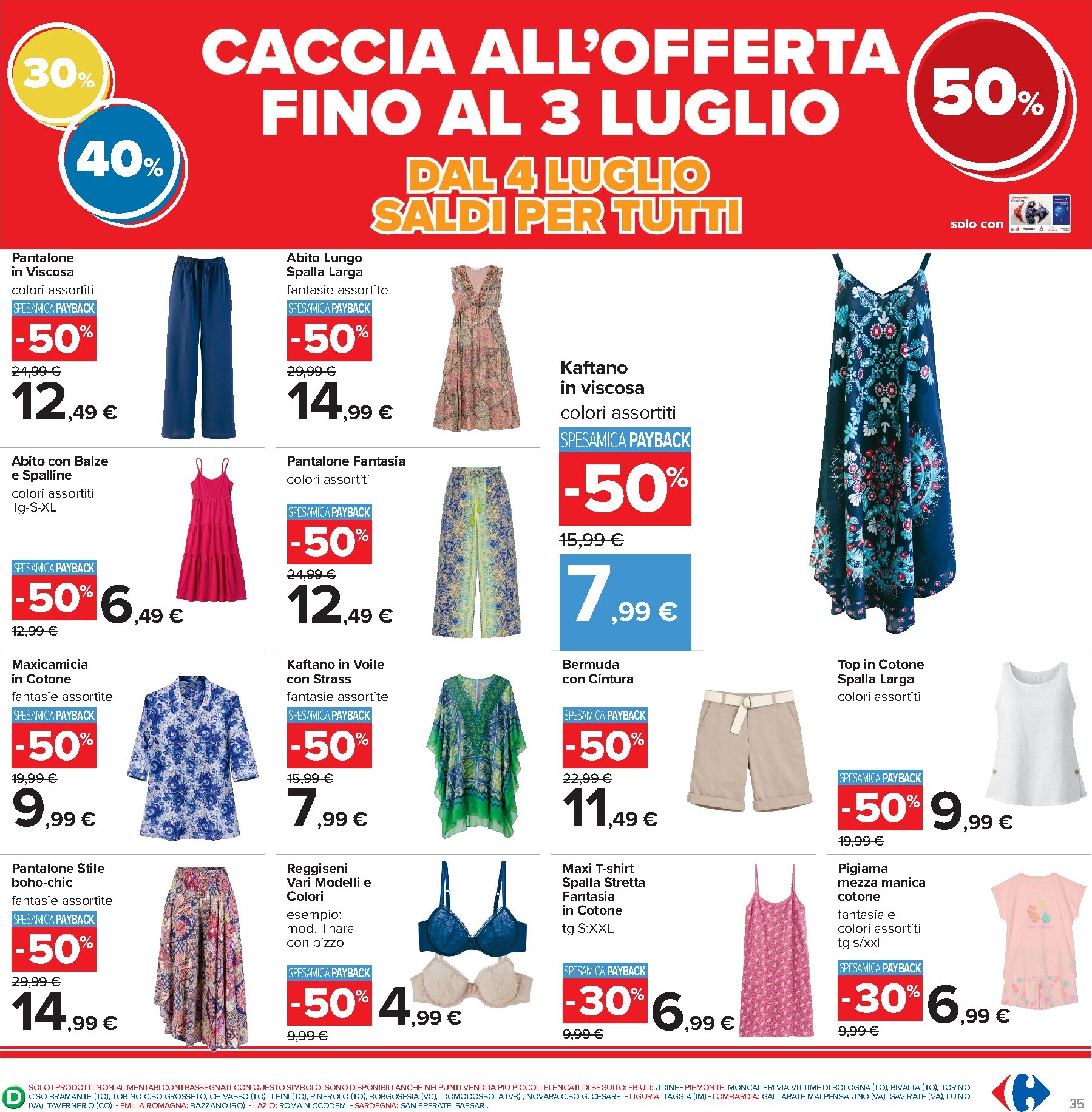 carrefour - Volantino futuro Carrefour - Prezzi freschi valido dal martedì 30/06/2026 al domenica 12/07/2026 - page: 35