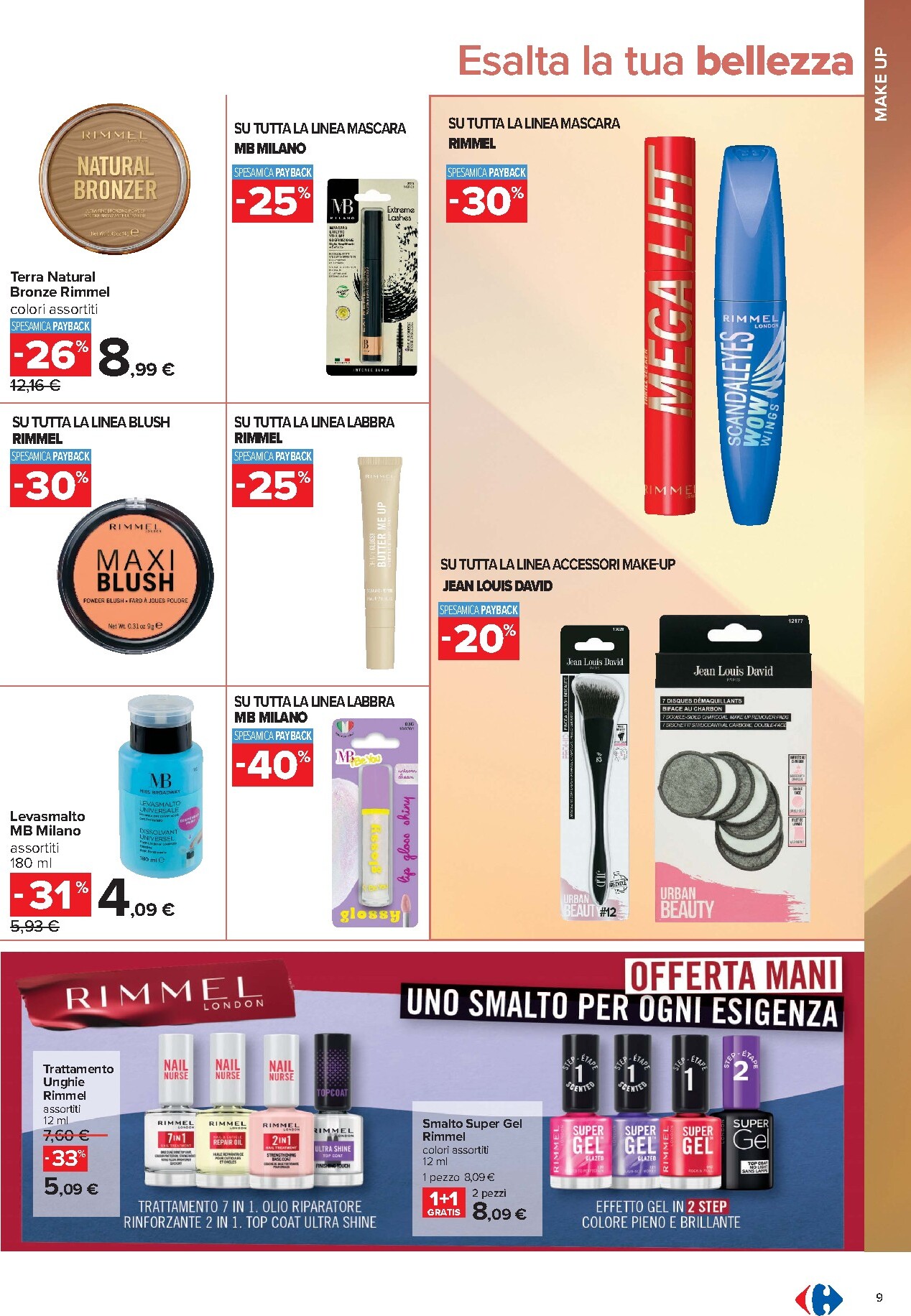 carrefour - Volantino Carrefour - Speciale bellezza per la prossima settimana dal venerdì 10/07/2026 al giovedì 23/07/2026 - page: 9