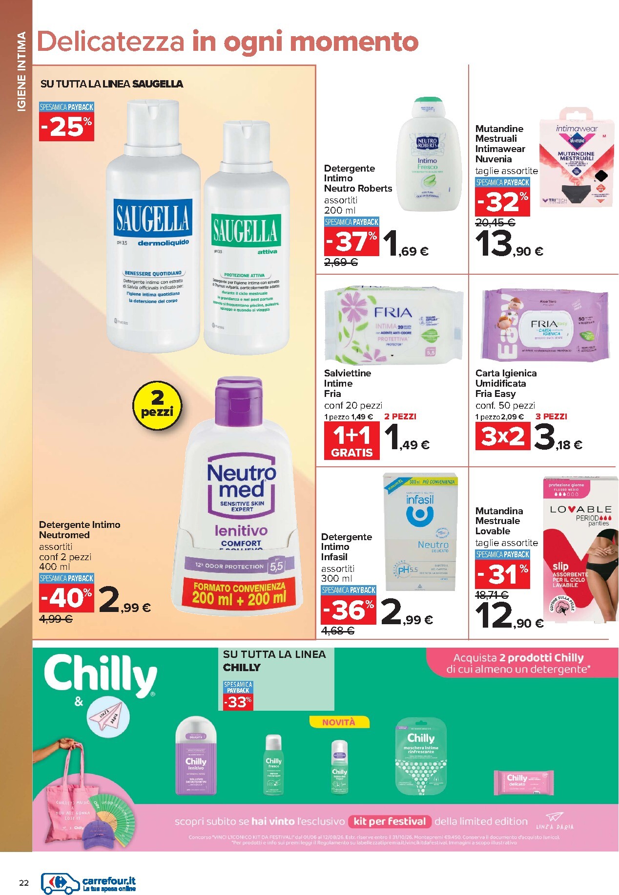 carrefour - Volantino Carrefour - Speciale bellezza per la prossima settimana dal venerdì 10/07/2026 al giovedì 23/07/2026 - page: 22