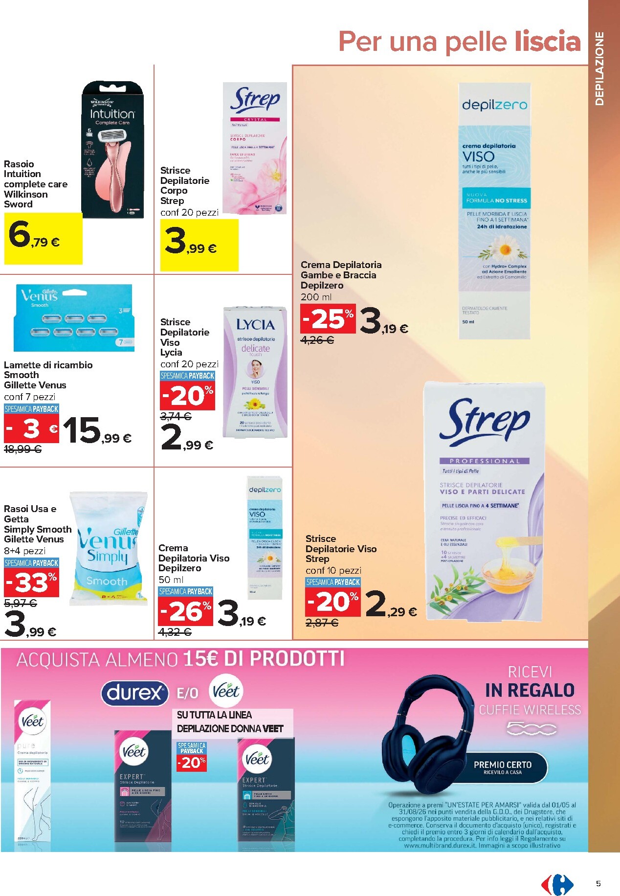 carrefour - Volantino Carrefour - Speciale bellezza per la prossima settimana dal venerdì 10/07/2026 al giovedì 23/07/2026 - page: 5