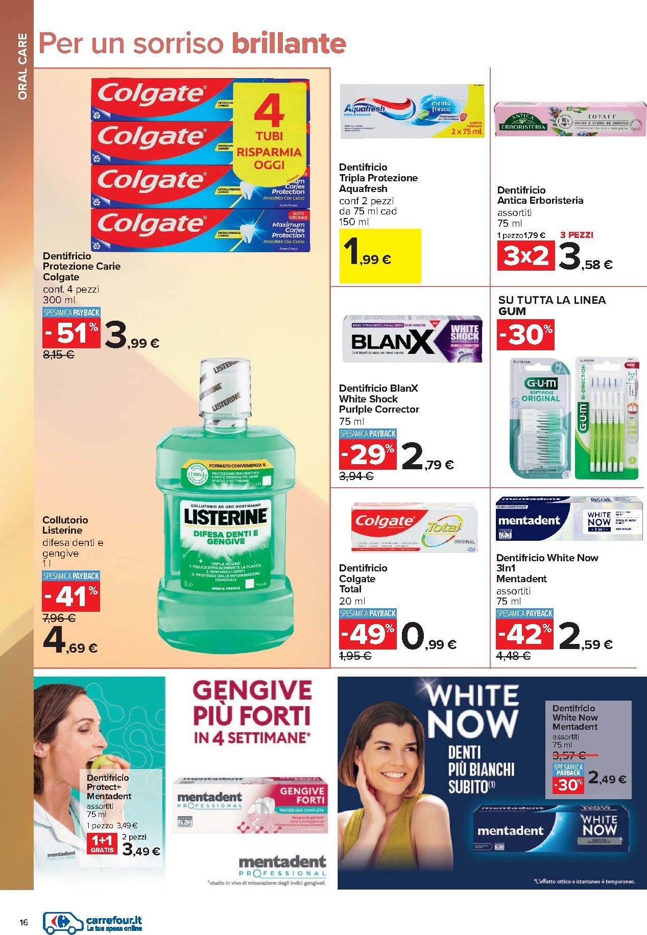 carrefour - Volantino Carrefour - Speciale bellezza per la prossima settimana dal venerdì 10/07/2026 al giovedì 23/07/2026 - page: 16