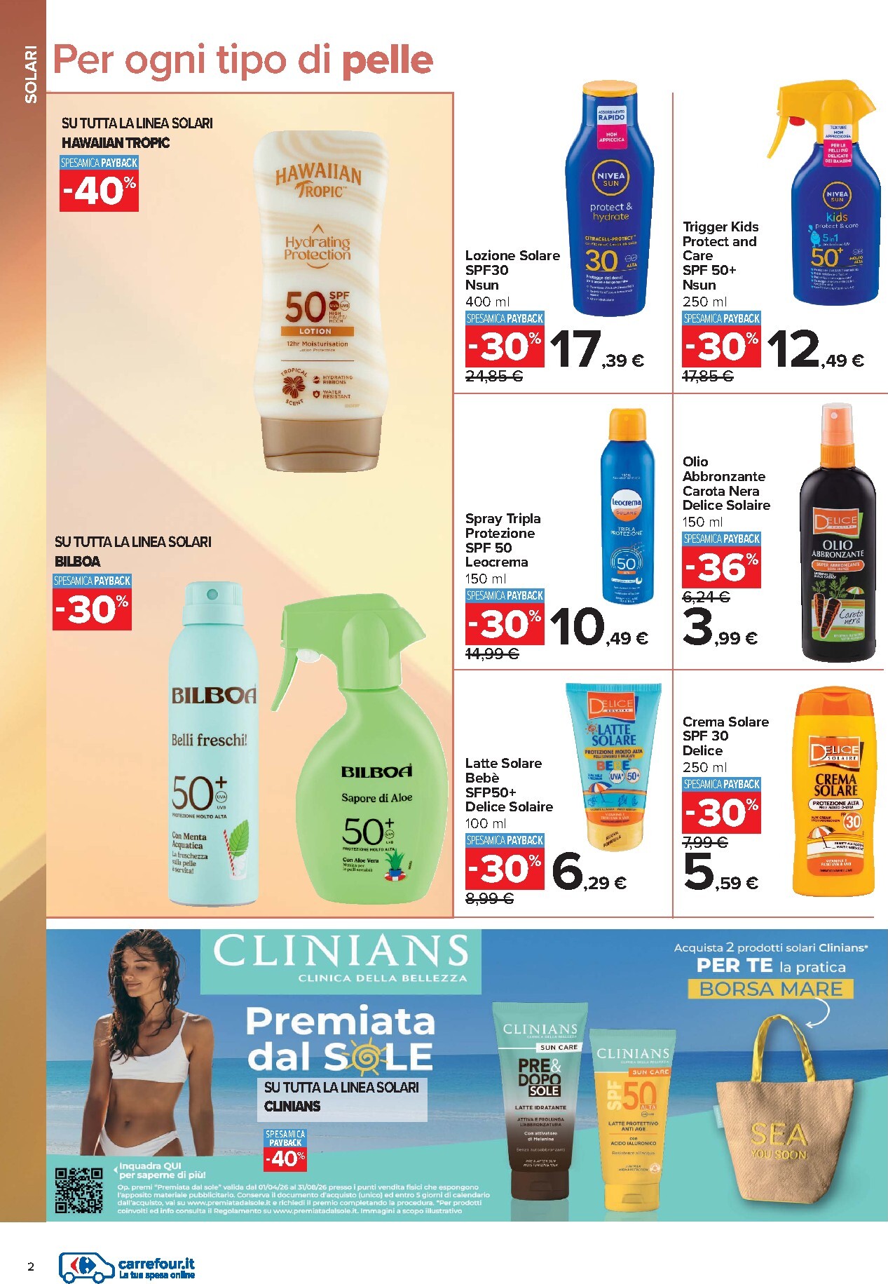 carrefour - Volantino Carrefour - Speciale bellezza per la prossima settimana dal venerdì 10/07/2026 al giovedì 23/07/2026 - page: 2