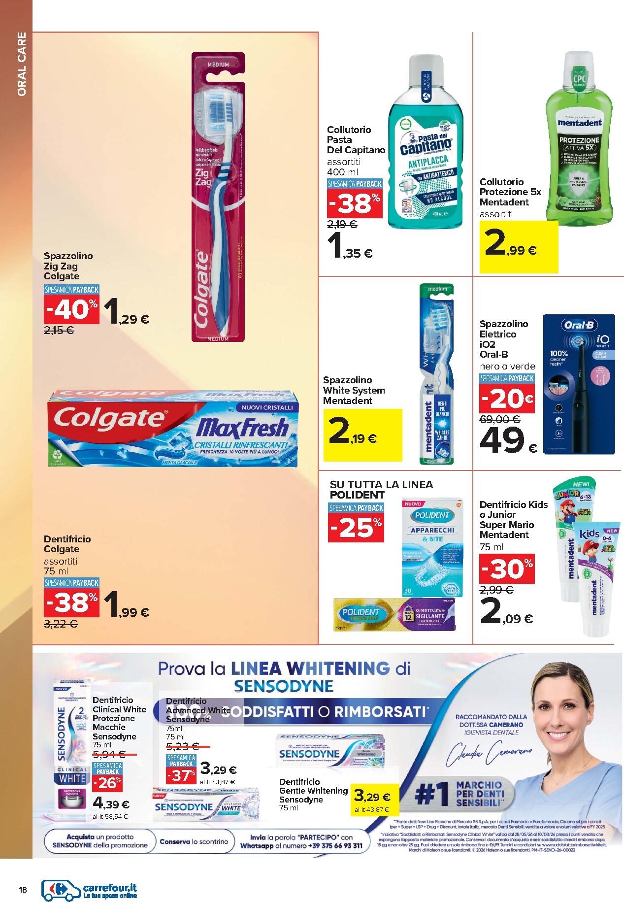 carrefour - Volantino Carrefour - Speciale bellezza per la prossima settimana dal venerdì 10/07/2026 al giovedì 23/07/2026 - page: 18