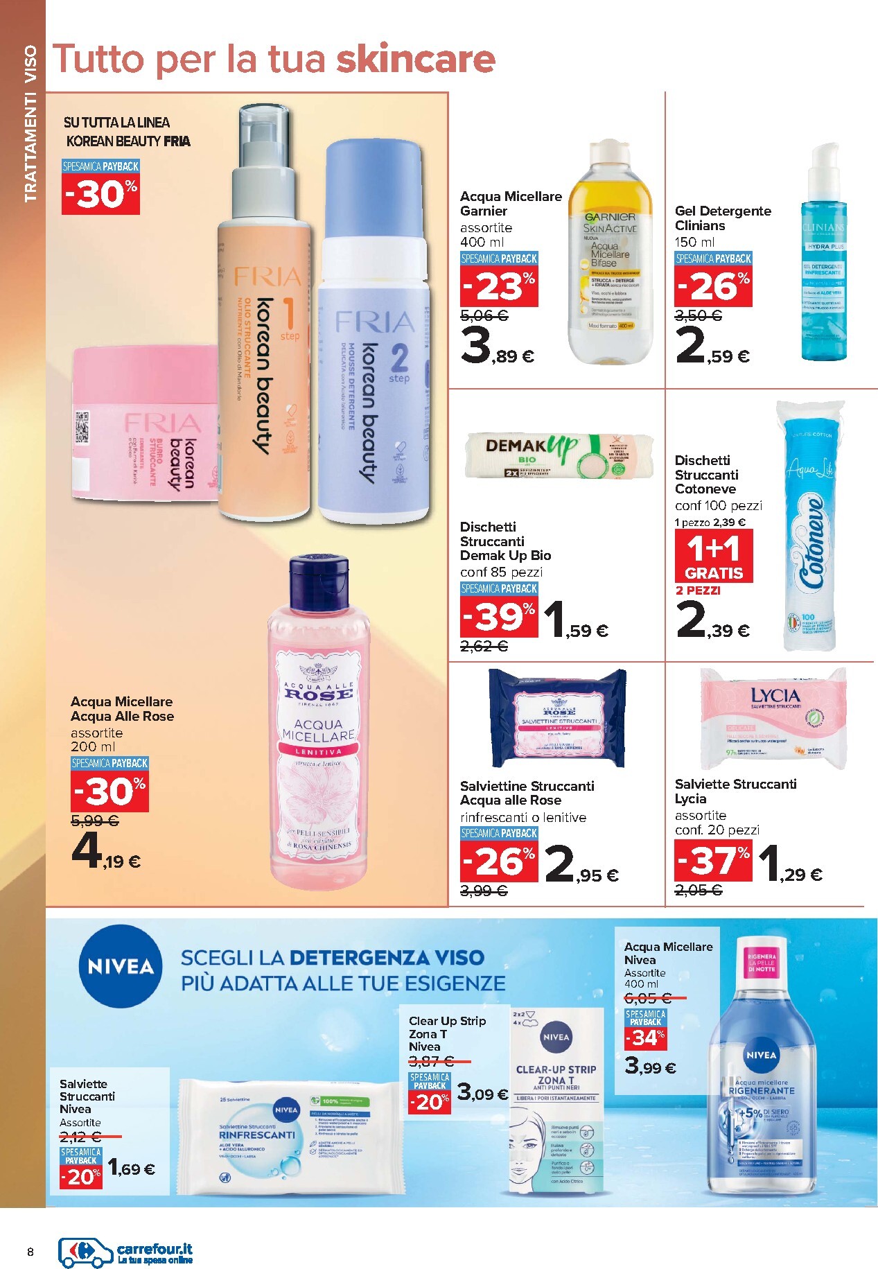 carrefour - Volantino Carrefour - Speciale bellezza per la prossima settimana dal venerdì 10/07/2026 al giovedì 23/07/2026 - page: 8