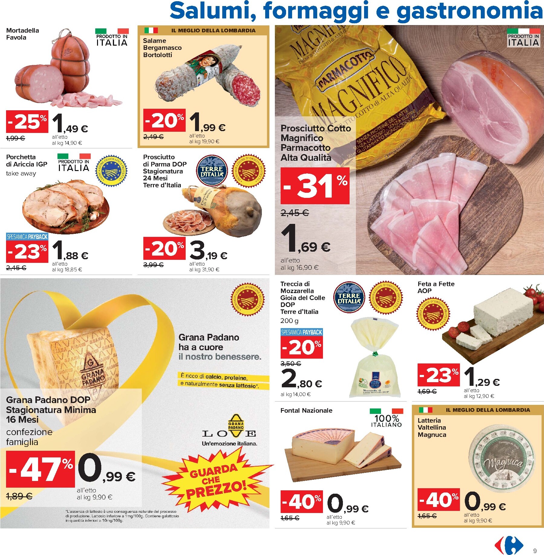 carrefour - Volantino Carrefour - Piu prendi meno spendi per la prossima settimana dal lunedì 13/07/2026 al giovedì 23/07/2026 - page: 9