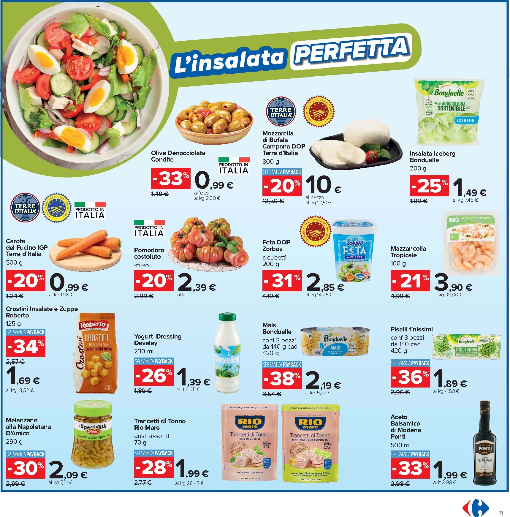 carrefour - Volantino Carrefour - Piu prendi meno spendi per la prossima settimana dal lunedì 13/07/2026 al giovedì 23/07/2026 - page: 11