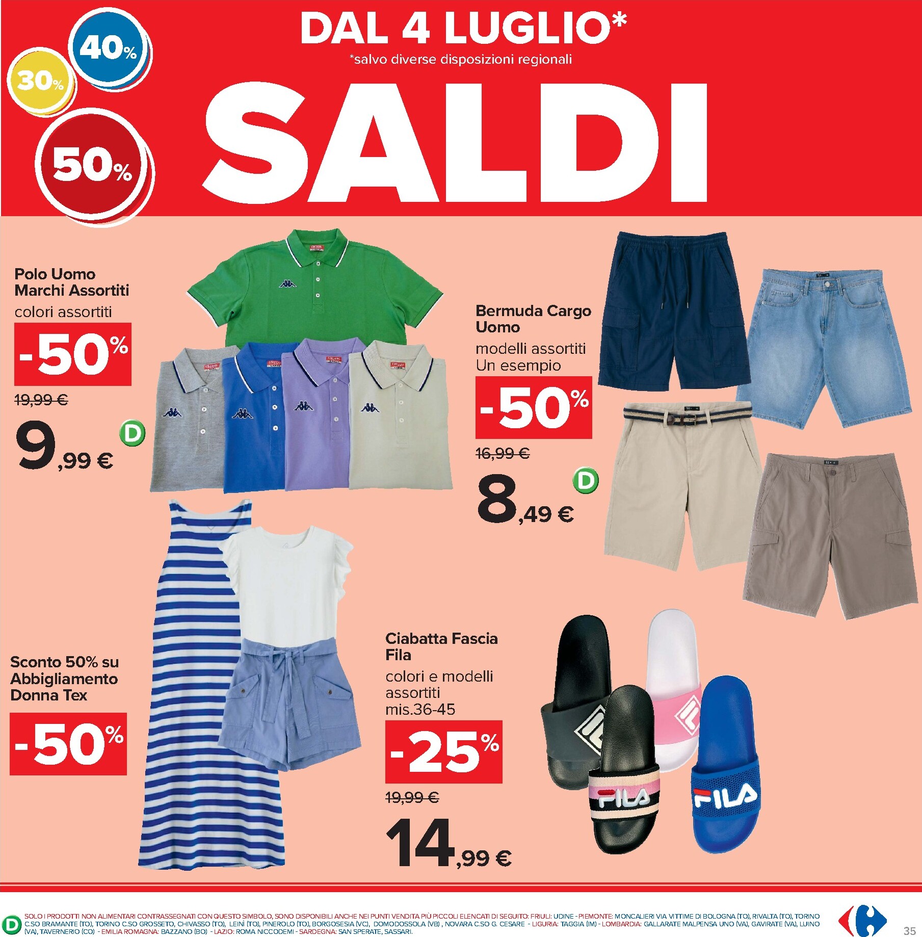 carrefour - Volantino Carrefour - Piu prendi meno spendi per la prossima settimana dal lunedì 13/07/2026 al giovedì 23/07/2026 - page: 35