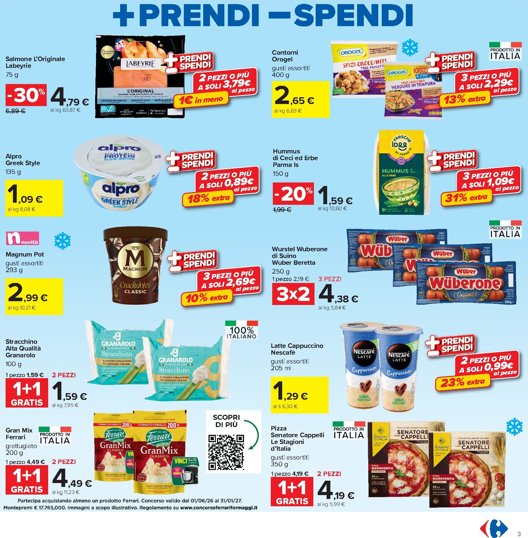 carrefour - Volantino Carrefour - Piu prendi meno spendi per la prossima settimana dal lunedì 13/07/2026 al giovedì 23/07/2026 - page: 3