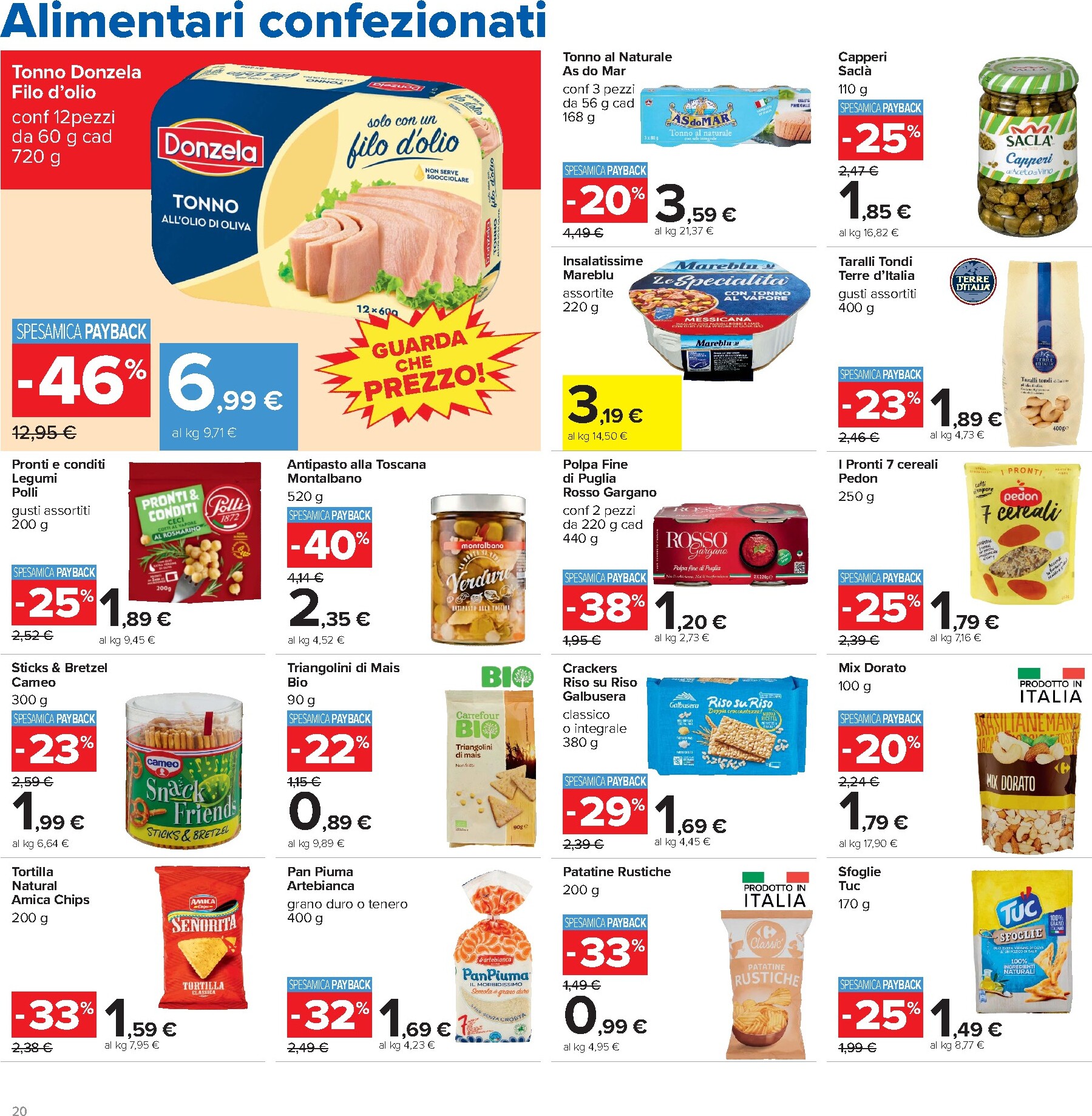 carrefour - Volantino Carrefour - Piu prendi meno spendi per la prossima settimana dal lunedì 13/07/2026 al giovedì 23/07/2026 - page: 20