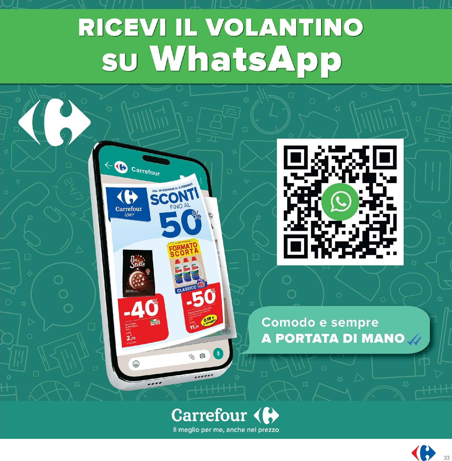 carrefour - Volantino Carrefour - Piu prendi meno spendi per la prossima settimana dal lunedì 13/07/2026 al giovedì 23/07/2026 - page: 33