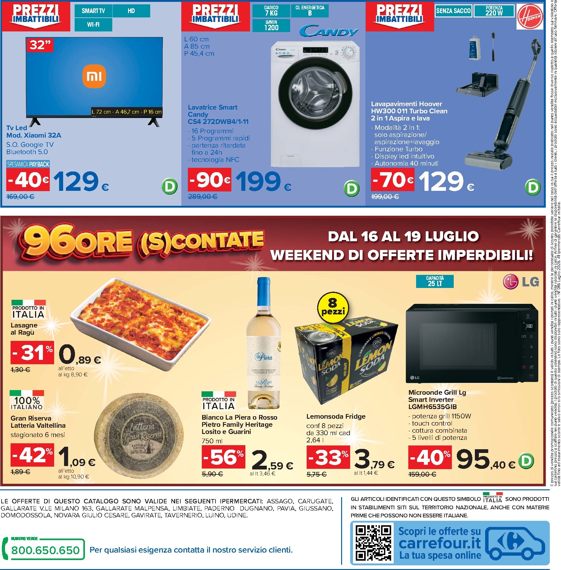 carrefour - Volantino Carrefour - Piu prendi meno spendi per la prossima settimana dal lunedì 13/07/2026 al giovedì 23/07/2026 - page: 40