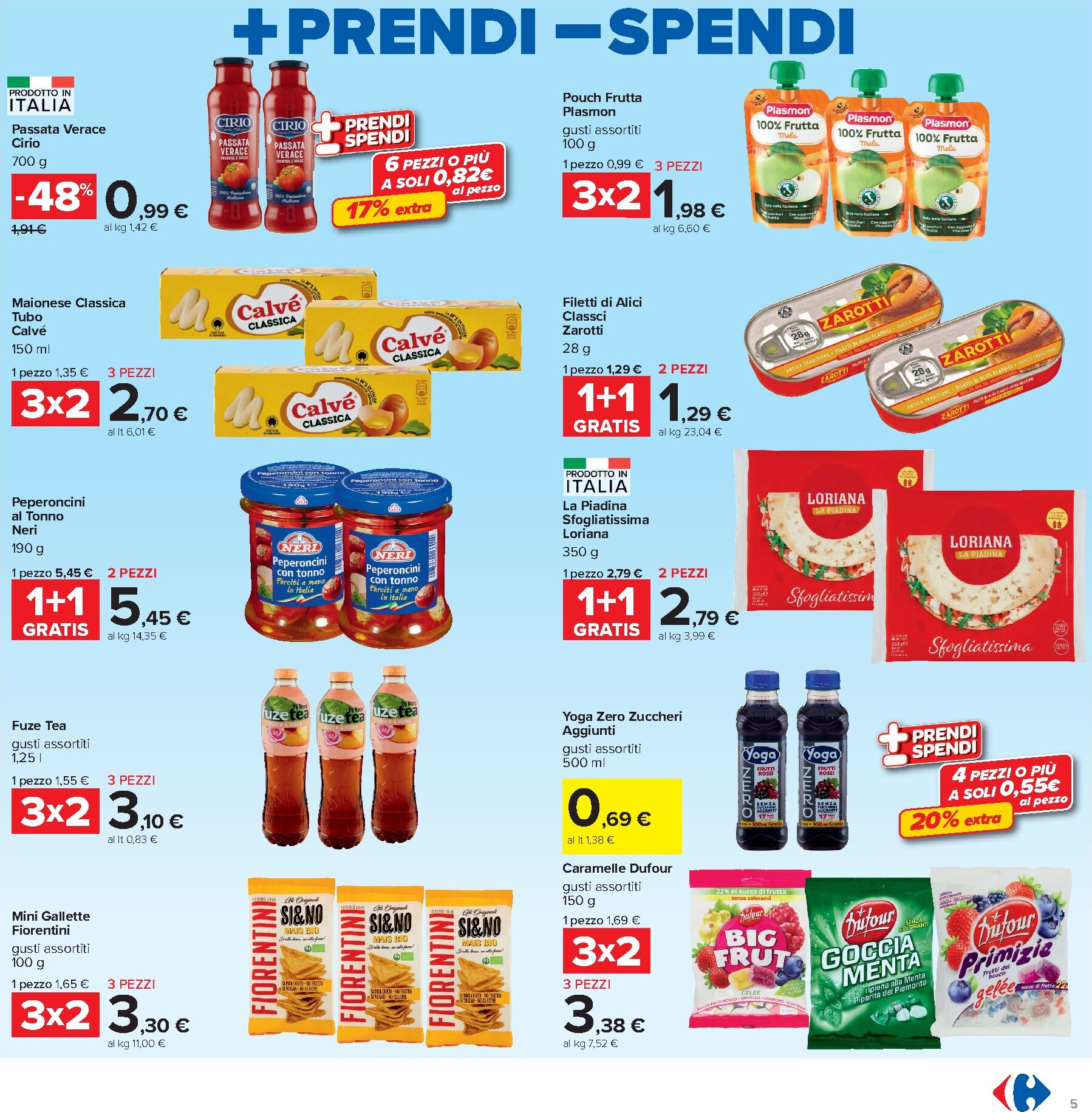 carrefour - Volantino Carrefour - Piu prendi meno spendi per la prossima settimana dal lunedì 13/07/2026 al giovedì 23/07/2026 - page: 5