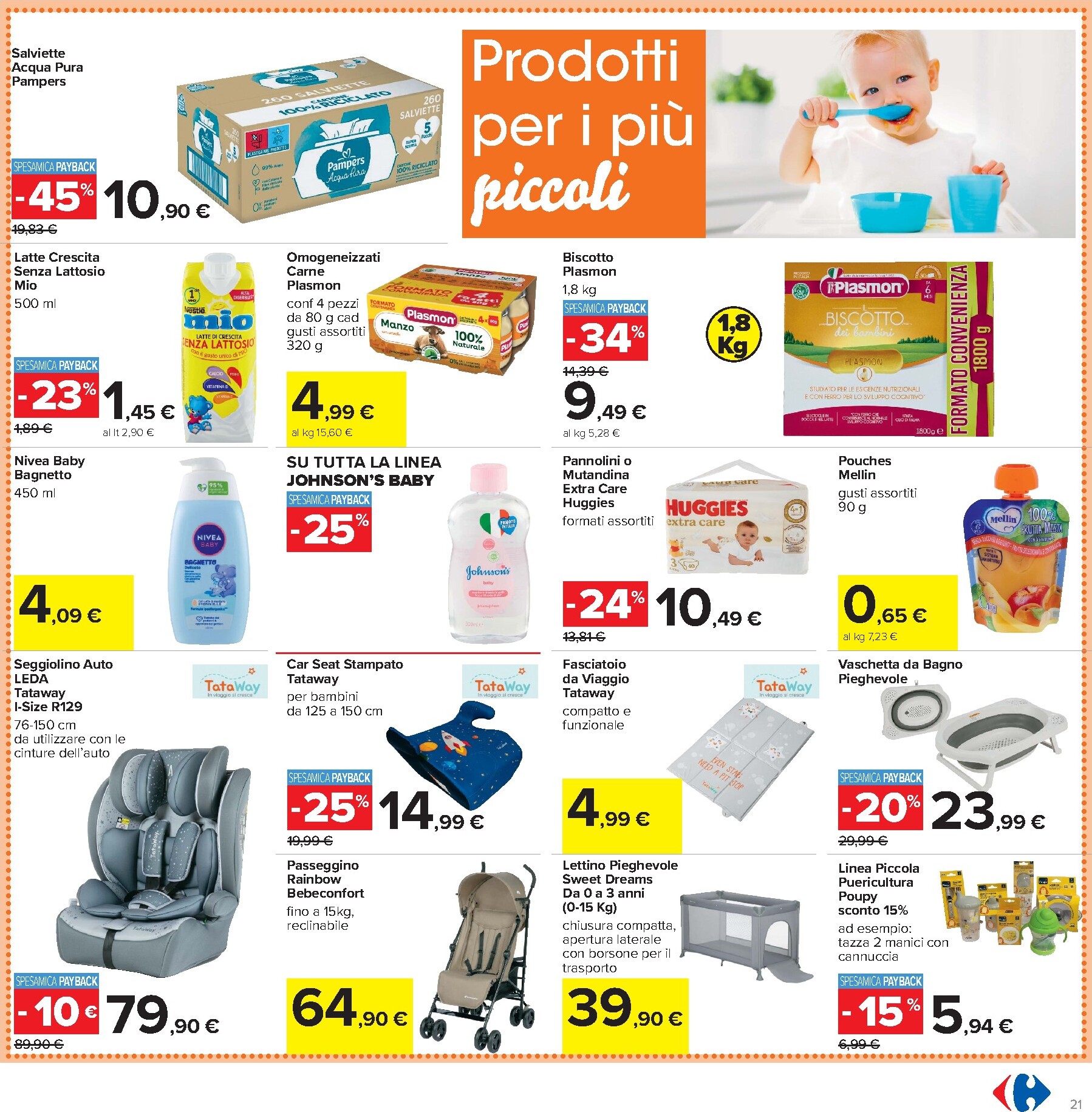 carrefour - Volantino Carrefour - Piu prendi meno spendi per la prossima settimana dal lunedì 13/07/2026 al giovedì 23/07/2026 - page: 21