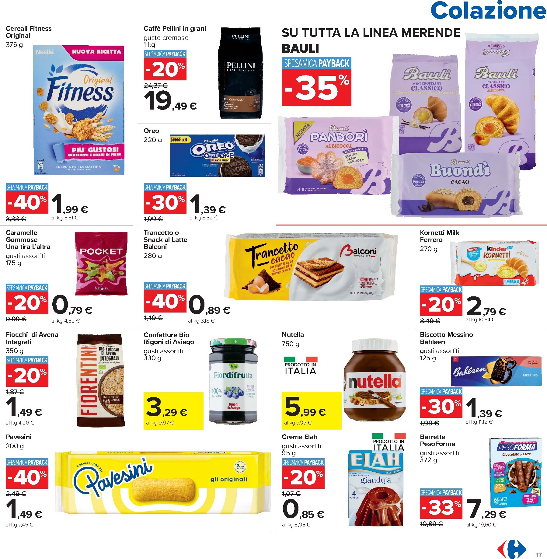 carrefour - Volantino Carrefour - Piu prendi meno spendi per la prossima settimana dal lunedì 13/07/2026 al giovedì 23/07/2026 - page: 17