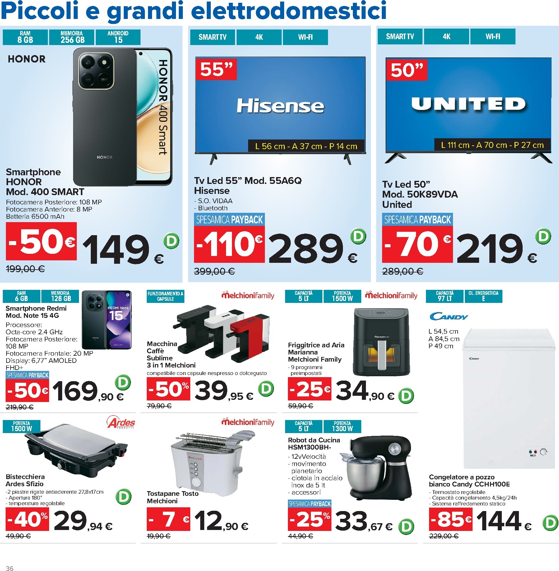 carrefour - Volantino Carrefour - Piu prendi meno spendi per la prossima settimana dal lunedì 13/07/2026 al giovedì 23/07/2026 - page: 36