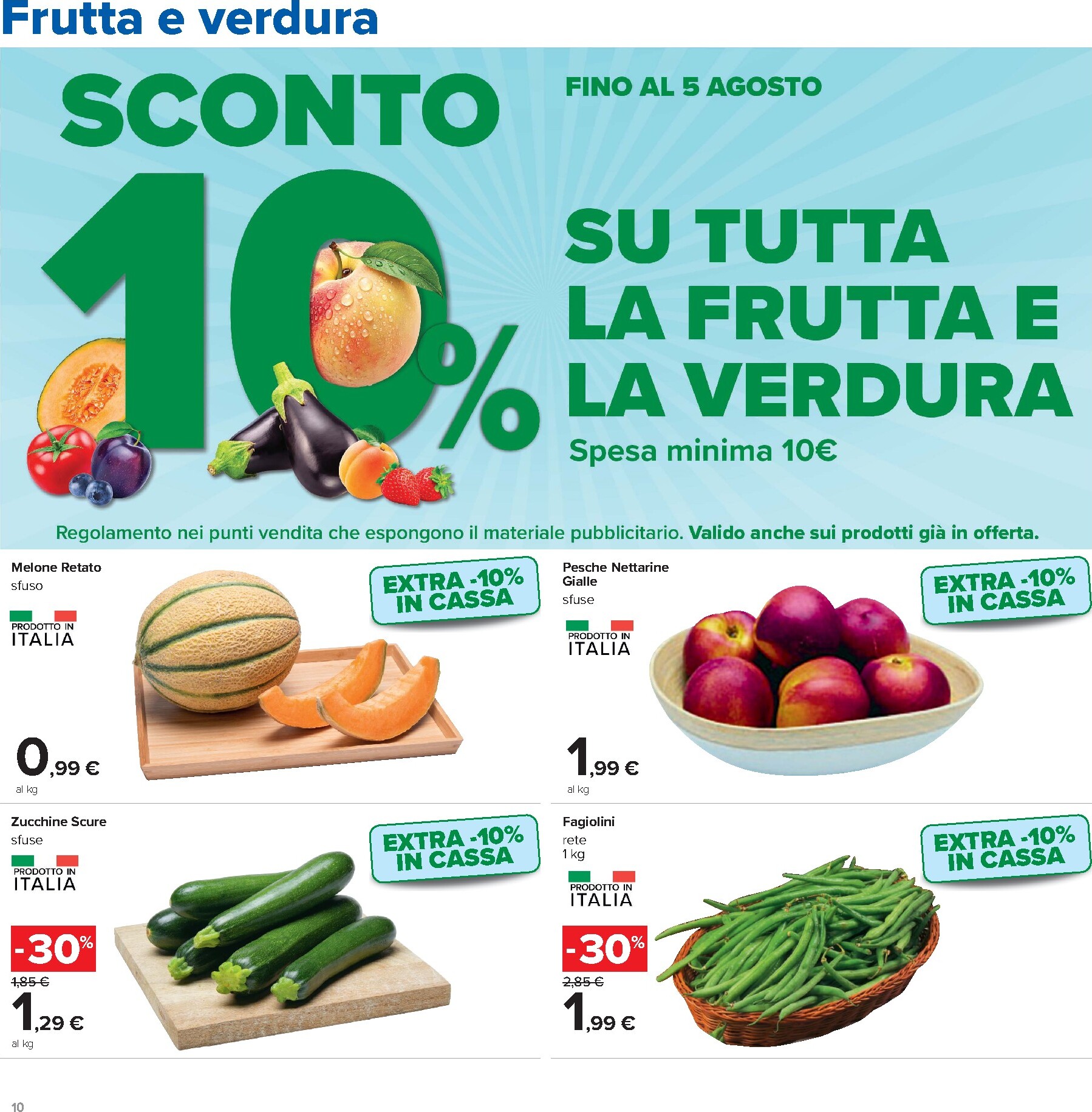 carrefour - Volantino Carrefour - Piu prendi meno spendi per la prossima settimana dal lunedì 13/07/2026 al giovedì 23/07/2026 - page: 10