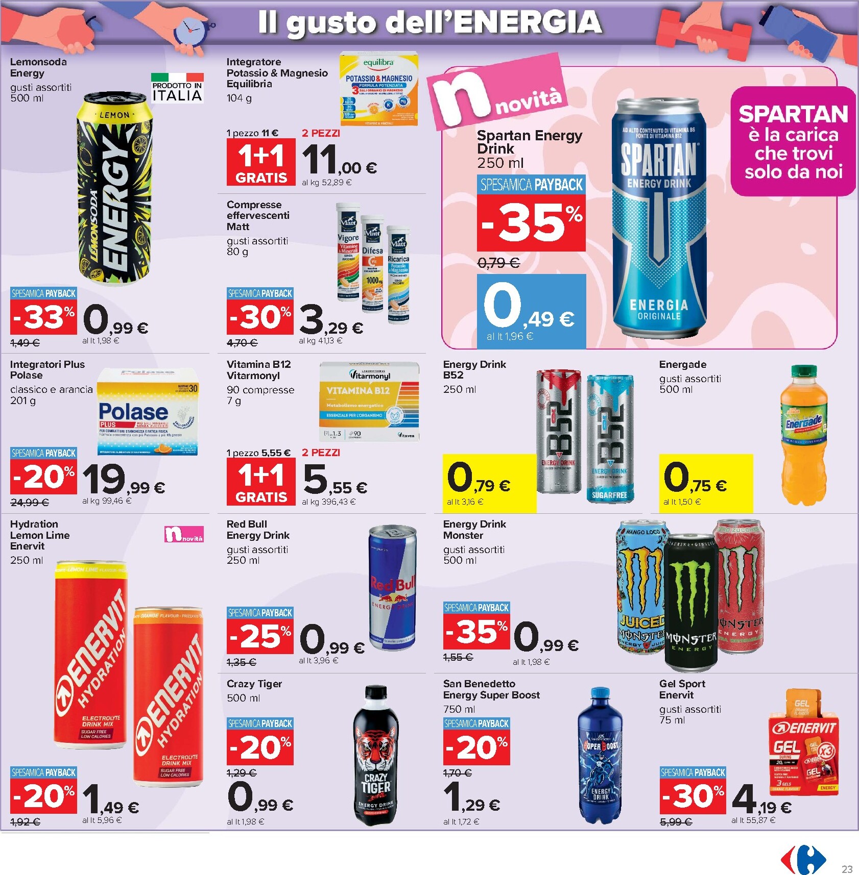 carrefour - Volantino Carrefour - Piu prendi meno spendi per la prossima settimana dal lunedì 13/07/2026 al giovedì 23/07/2026 - page: 23