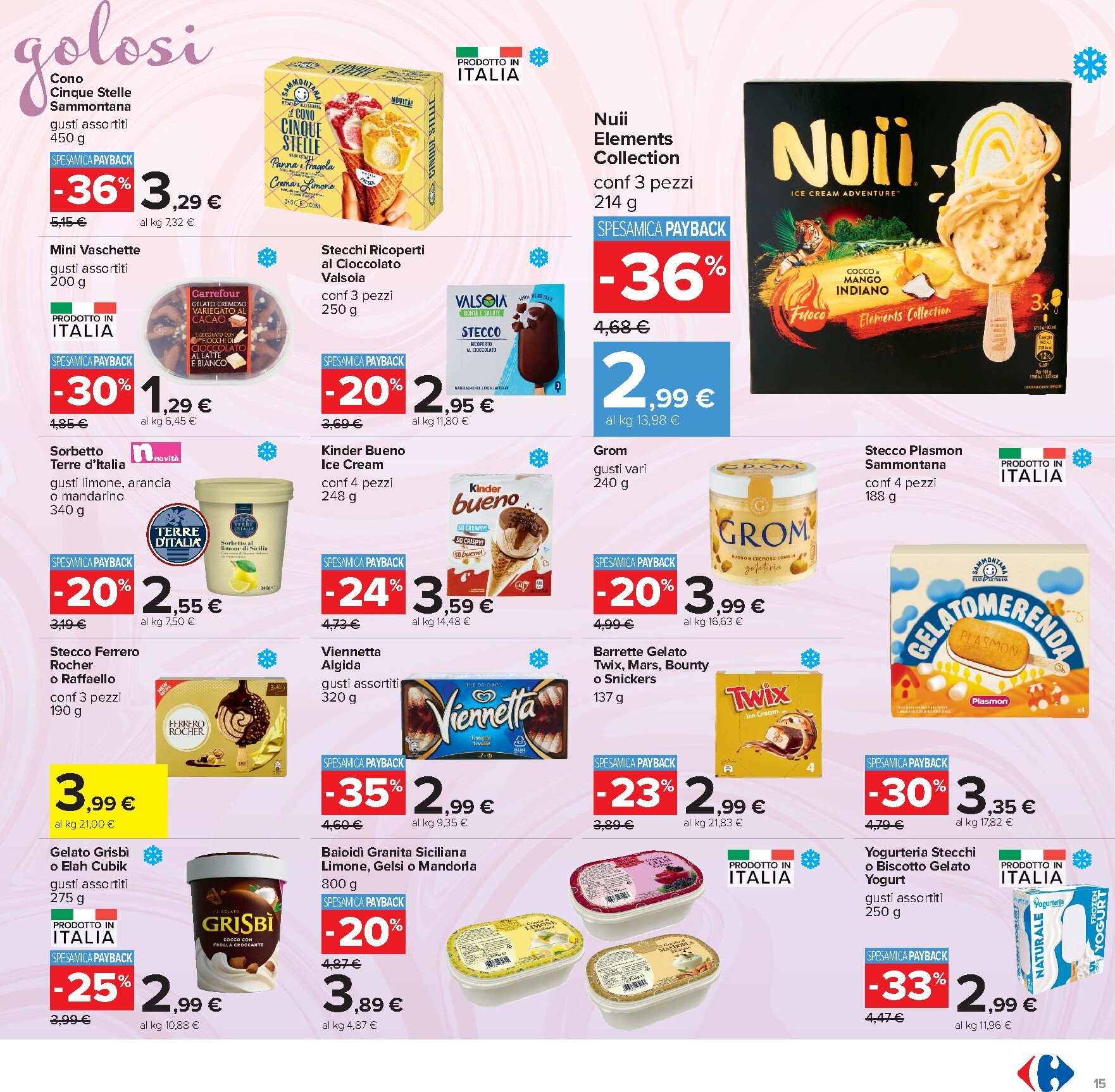carrefour - Volantino Carrefour - Piu prendi meno spendi per la prossima settimana dal lunedì 13/07/2026 al giovedì 23/07/2026 - page: 15